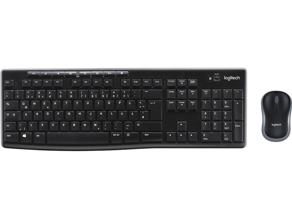 Logitech MK270 Combo Trådlös Mus & tangentbord -combo-paket