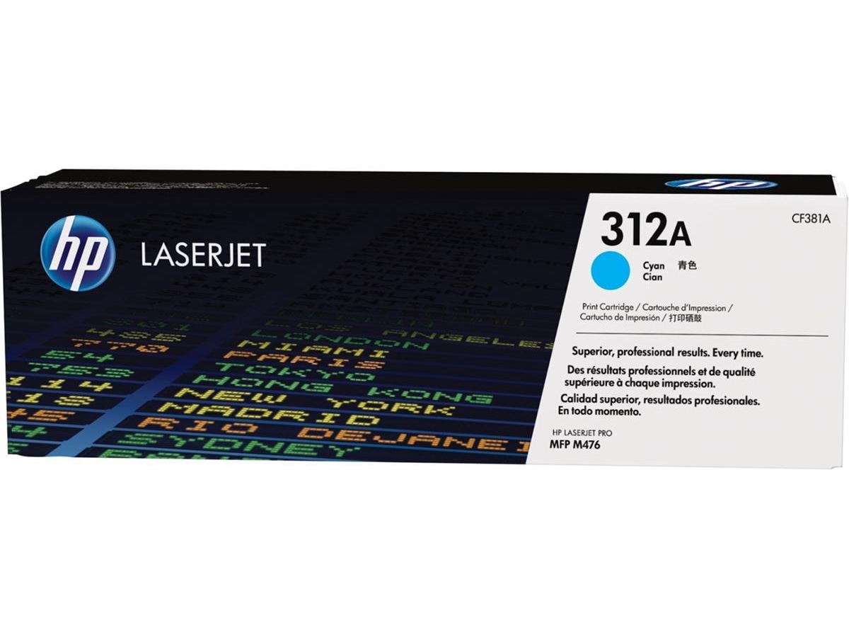 HP Toner 312A Cyan Lasertoner