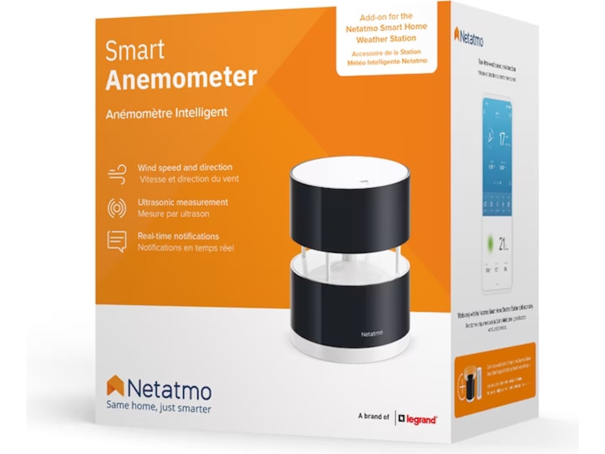 Netatmo Smart Vindmätare Väderstationer