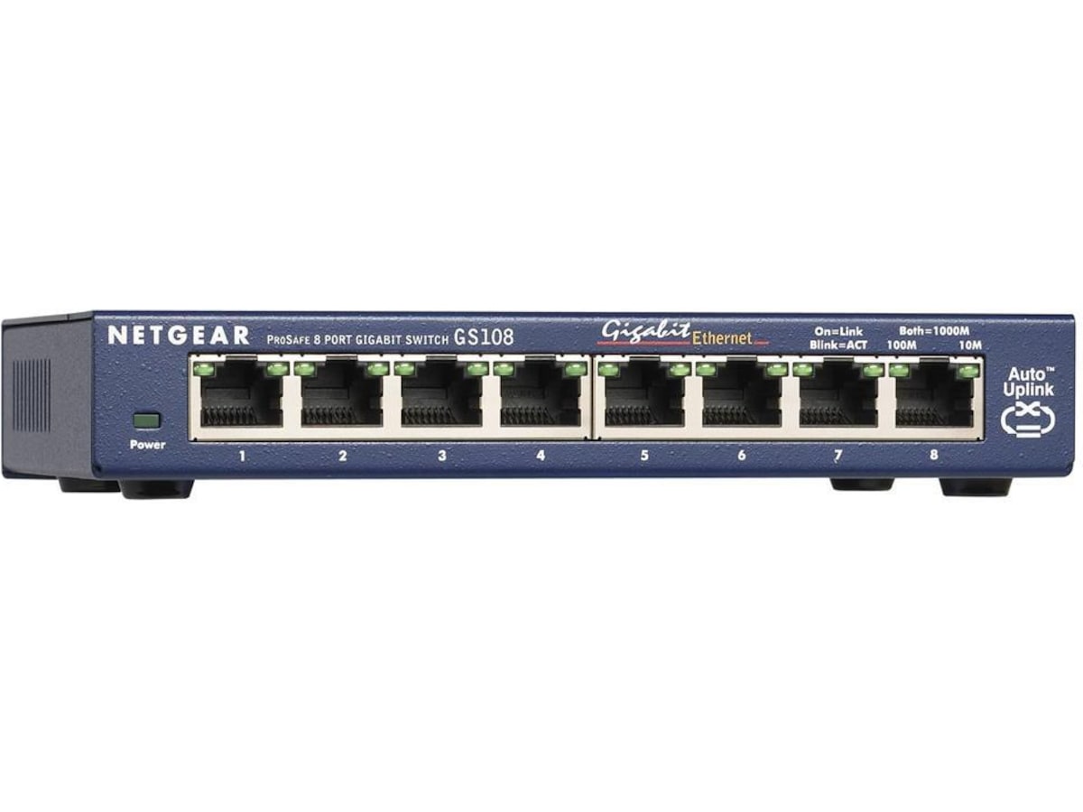 Netgear GS108GE switch Switchar