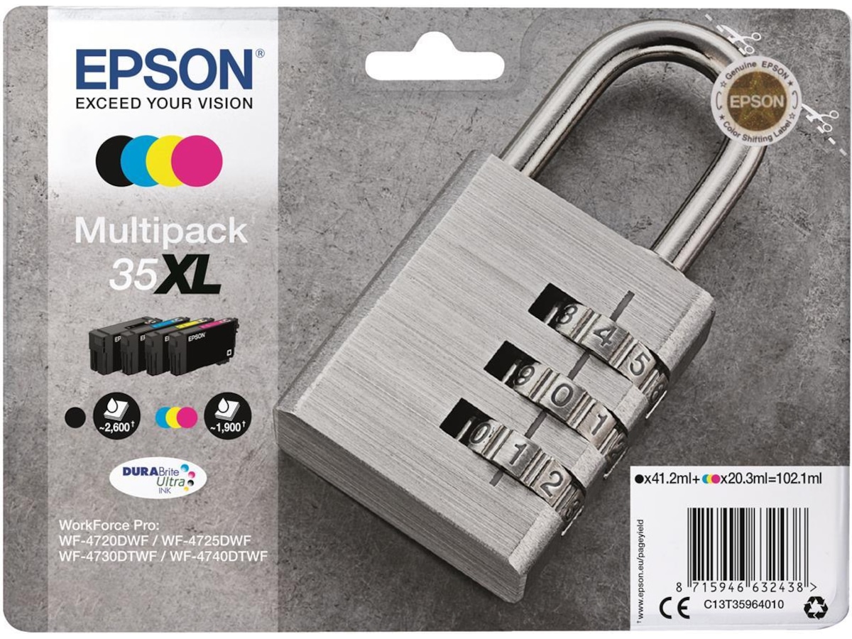 Epson Bläck 35XL Multipack Bläckpatron