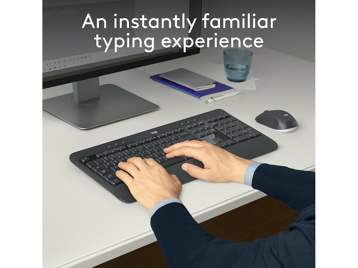 Logitech MK540 Advanced Combo Trådlös Mus & tangentbord -combo-paket