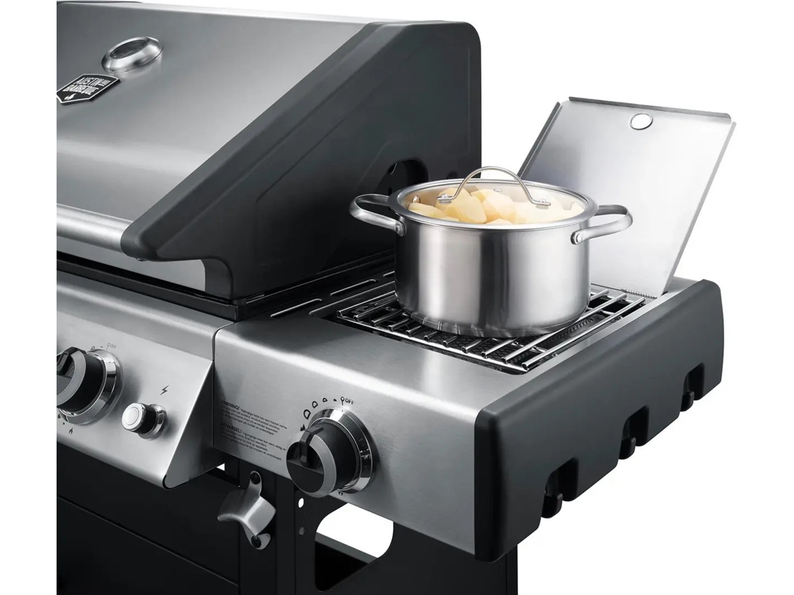 Austin and Barbeque Gasolgrill med 8 + 2 brännare & funktioner Utomhusgrillar