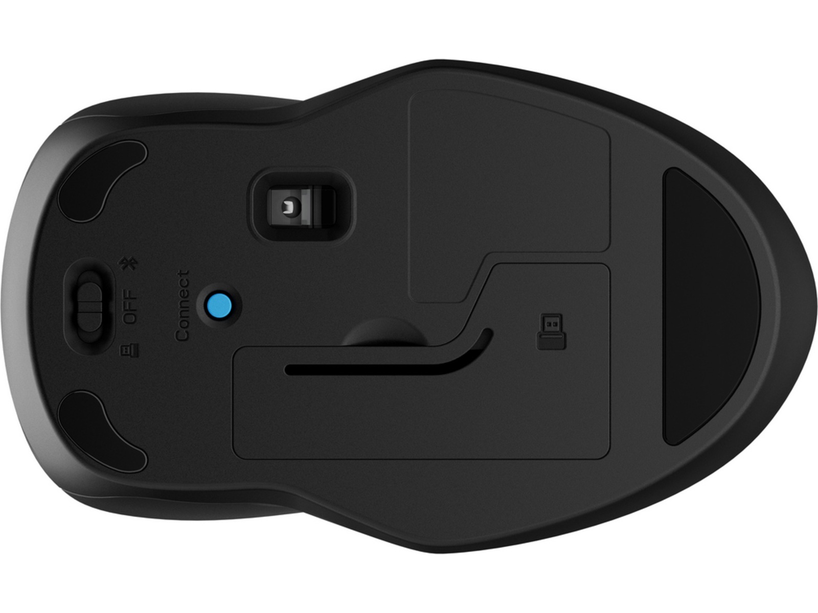 HP 250 Dual Wireless Mouse (svart) Mus