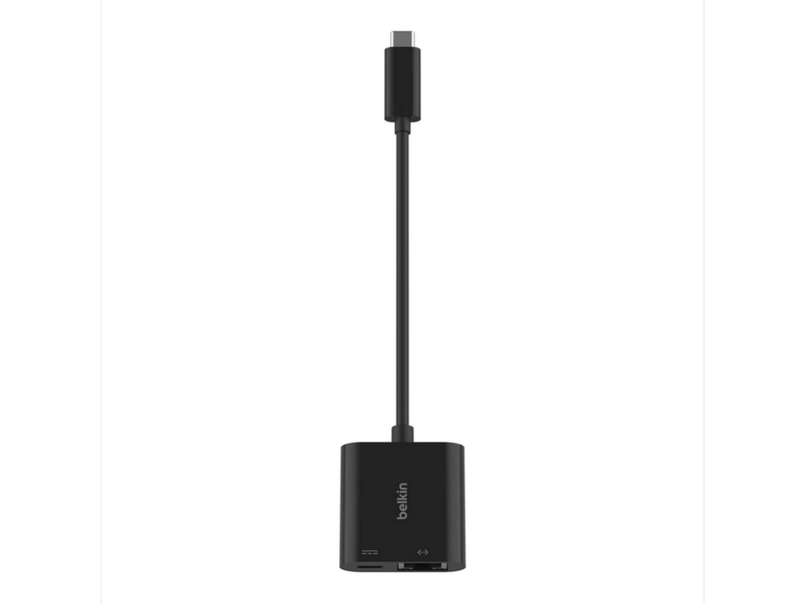 Belkin USB-C till Ethernet Adapter 20cm (svart) Kabel adapter och övergångar