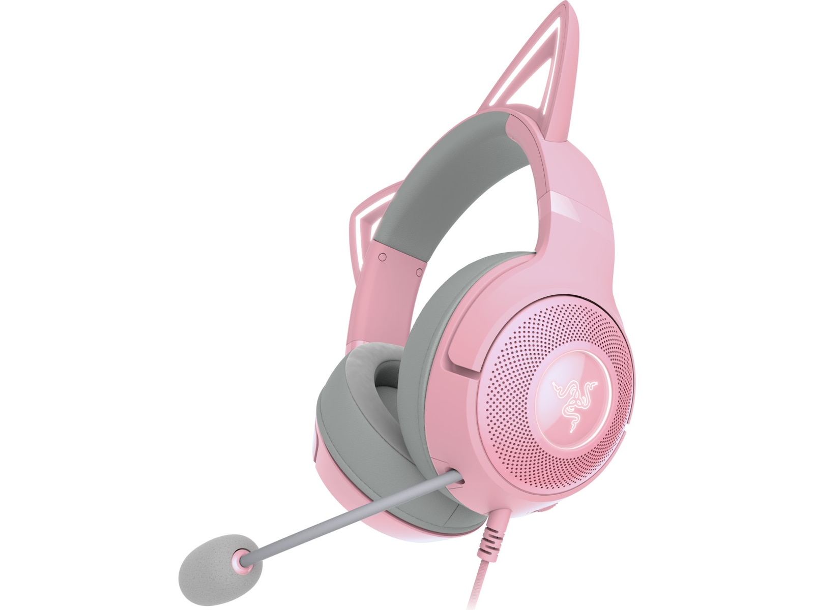 Razer Kraken Kitty V2 Gaming Headset (quartz) Gamingheadset