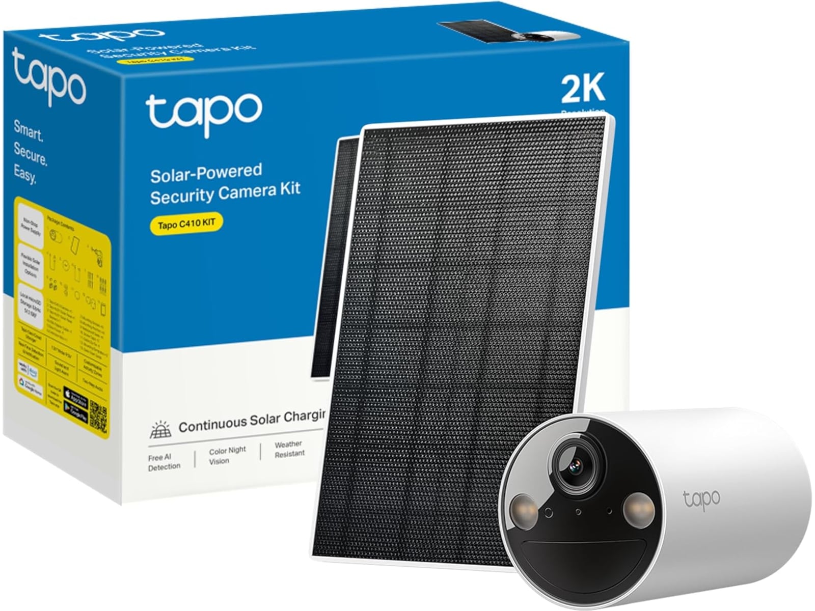 TP-Link Tapo C410 KIT solcellsdriven övervakningskamera Övervakningskamera