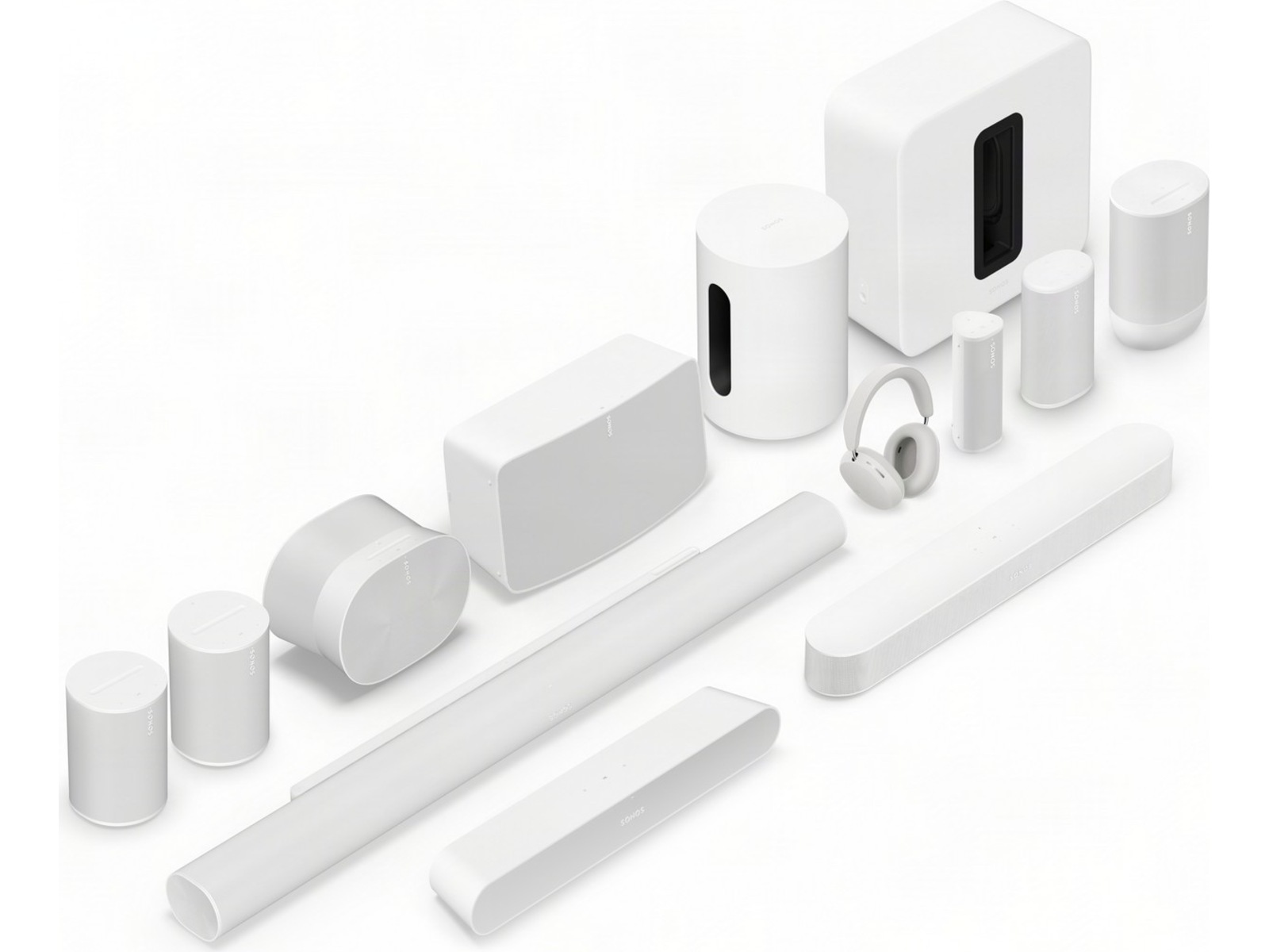 Sonos Play Trådlös Högtalare (vit) Högtalare