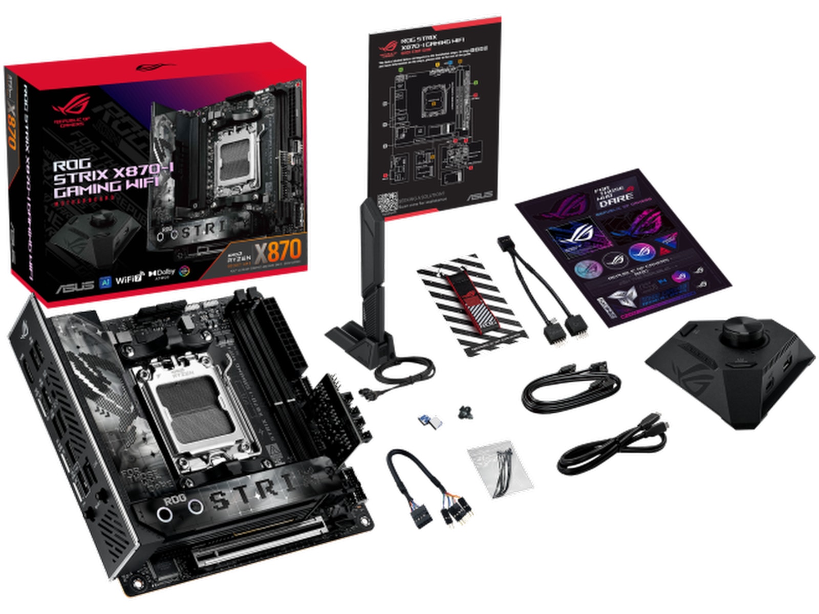 ASUS ROG Strix X870-I GAMING WIFI Moderkort AMD Socket