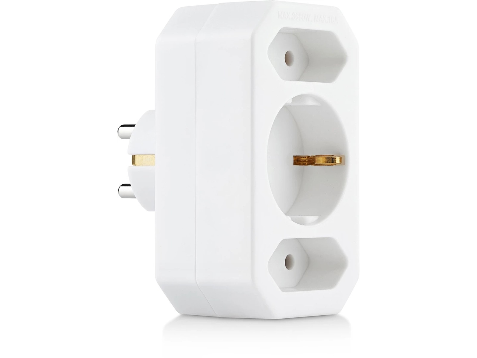 ON Grenpropp med tre uttag Förlängningskabel & förgrening