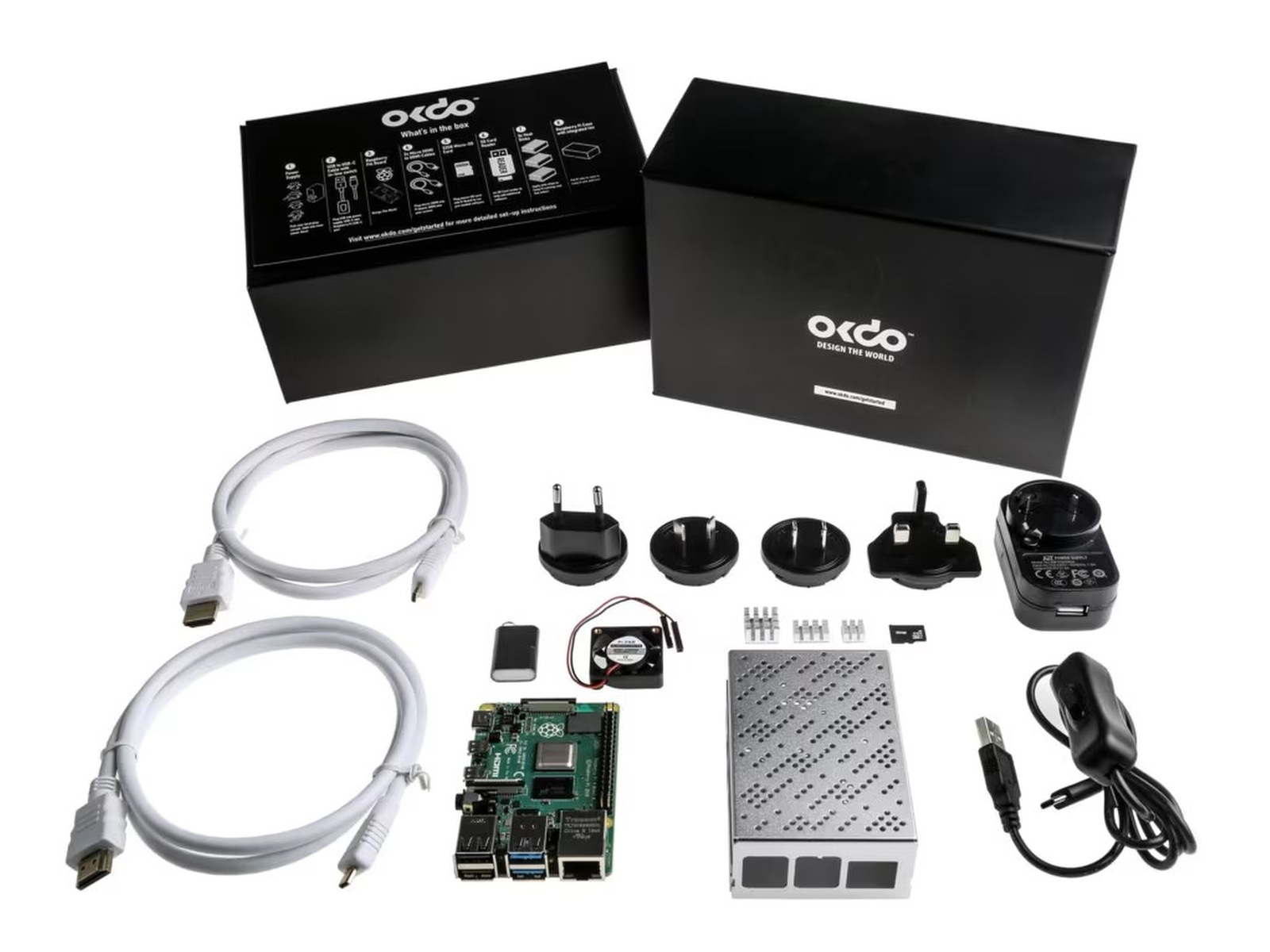 Raspberry PI4 4GB Starter Kit. Barebone