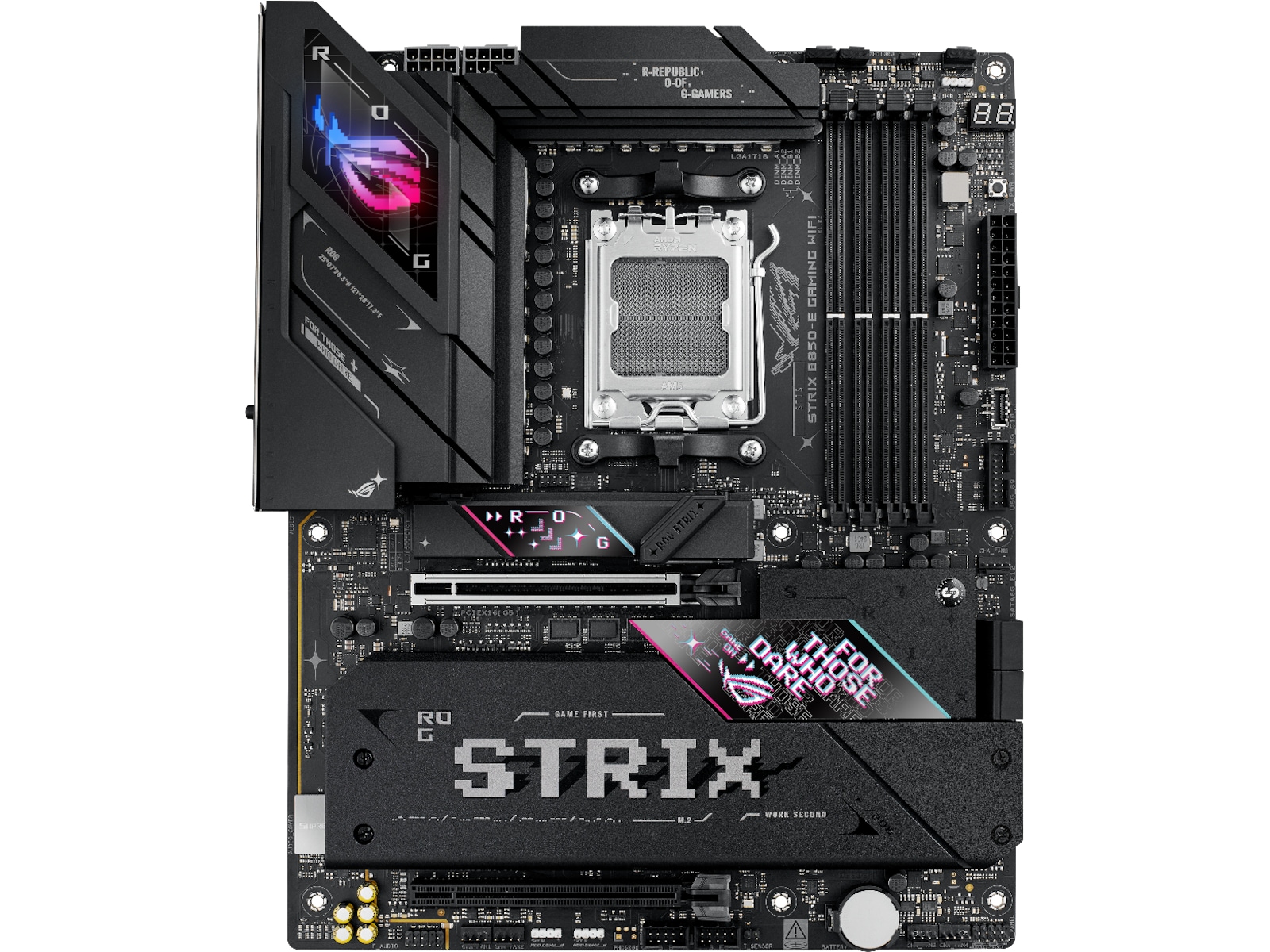ASUS ROG STRIX B850-E GAMING WIFI Moderkort AMD Socket