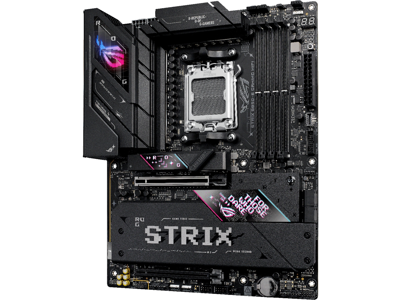 ASUS ROG STRIX B850-E GAMING WIFI Moderkort AMD Socket