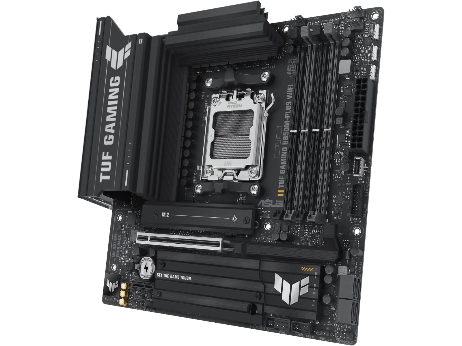 ASUS TUF GAMING B850M-PLUS WIFI Moderkort AMD Socket