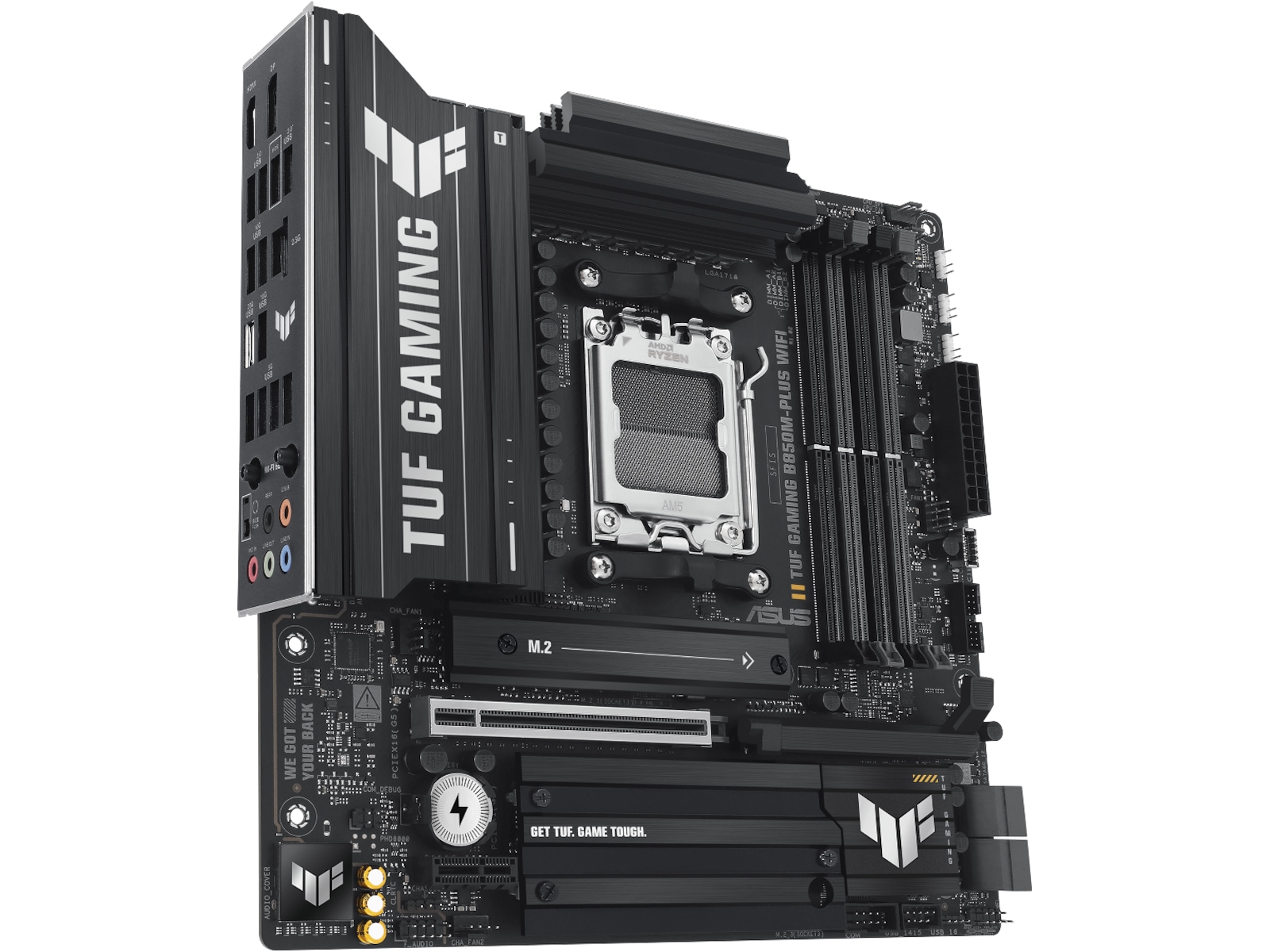 ASUS TUF GAMING B850M-PLUS WIFI Moderkort AMD Socket