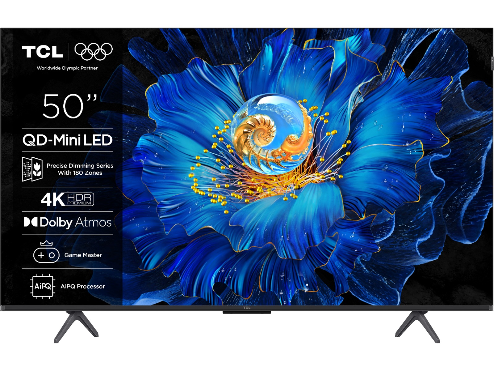 TCL 50" C69KS 4K QD-Mini LED Google TV 50 - 59 tums TV