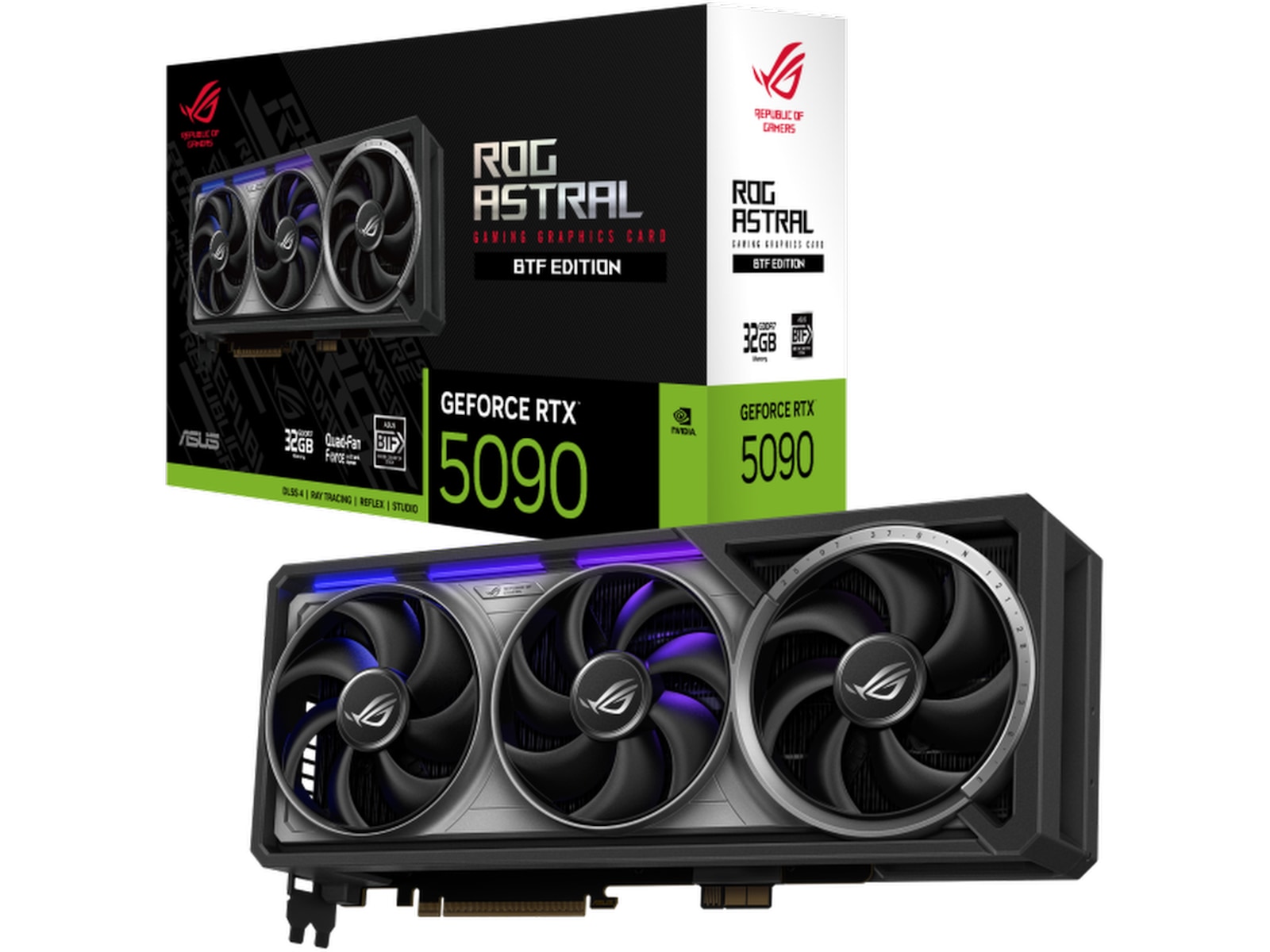 Asus ROG Astral GeForce RTX 5090 BTF Edition Grafikkort