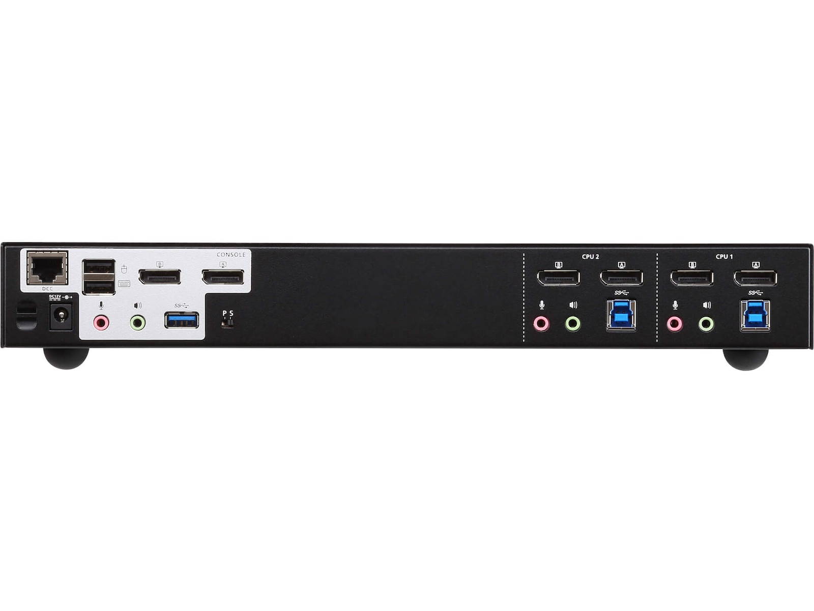 Aten KVM 2-PC 1 användare CS1942DP Dockningsstation och USB-hub