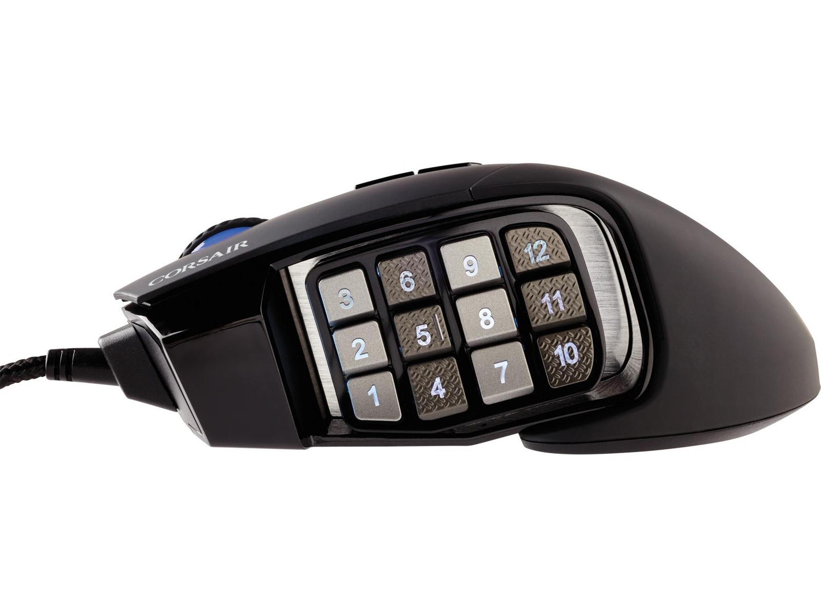Corsair Gaming Scimitar Elite RGB Gamingmus (svart) Gamingmus