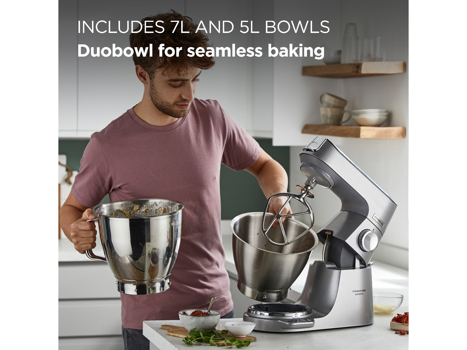 Kenwood Titanium Chef Baker XL köksmaskin Köksmaskiner