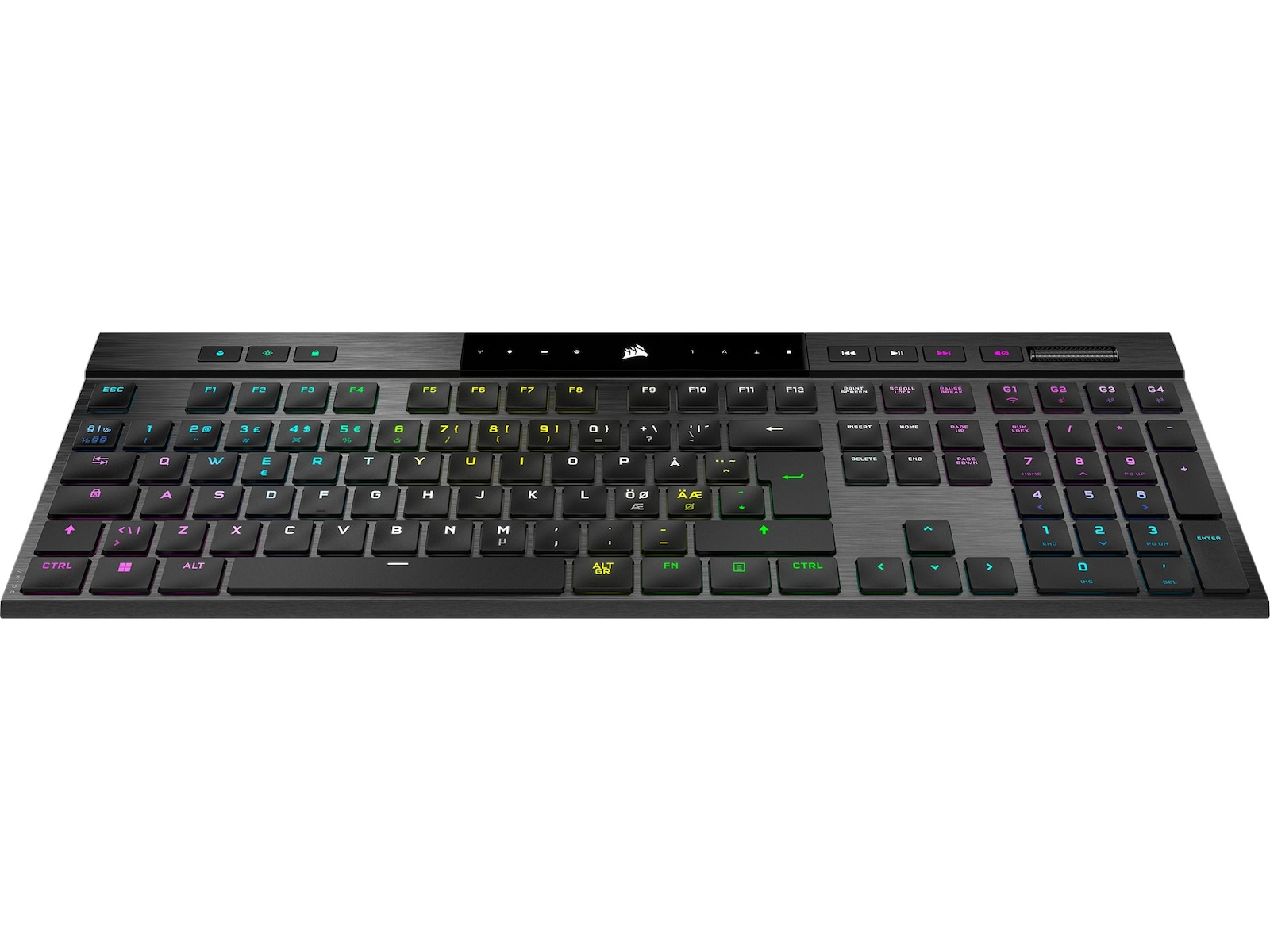 Corsair K100 Air Trådlöst Gamingtangentbord RGB (svart) Gamingtangentbord