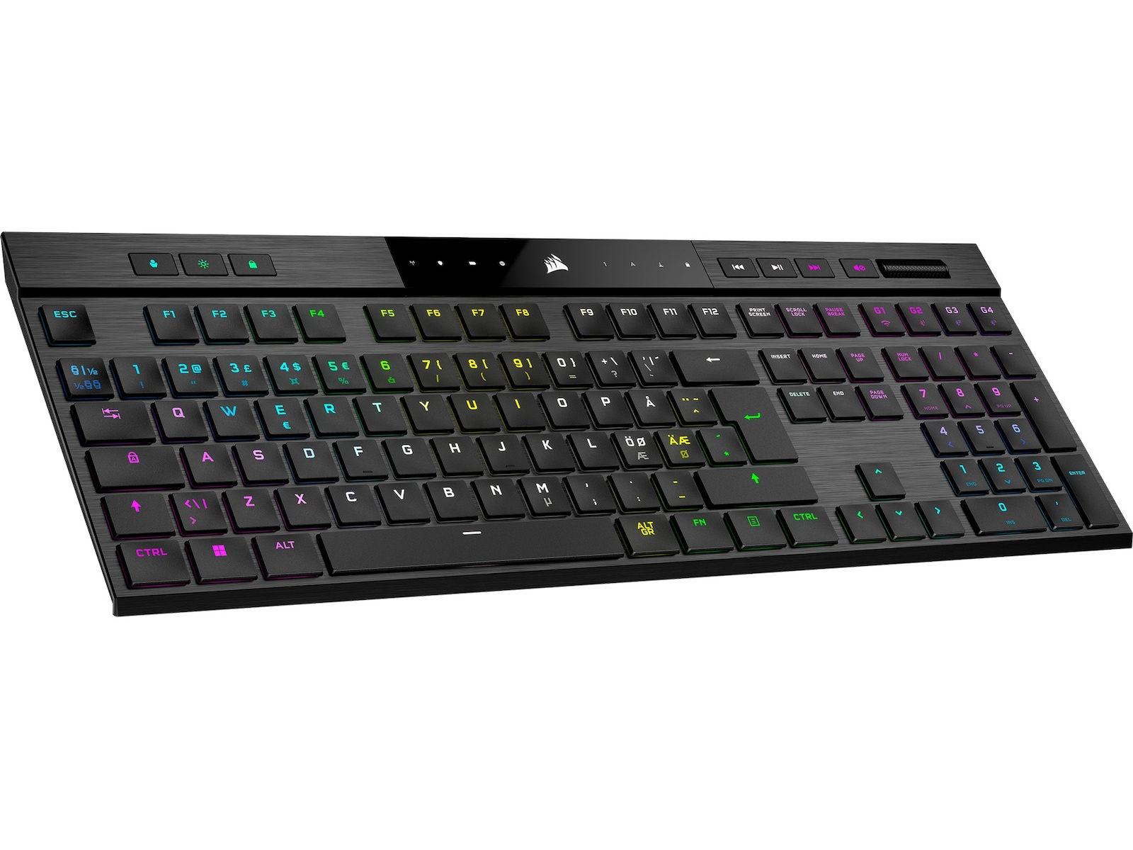 Corsair K100 Air Trådlöst Gamingtangentbord RGB (svart) Gamingtangentbord