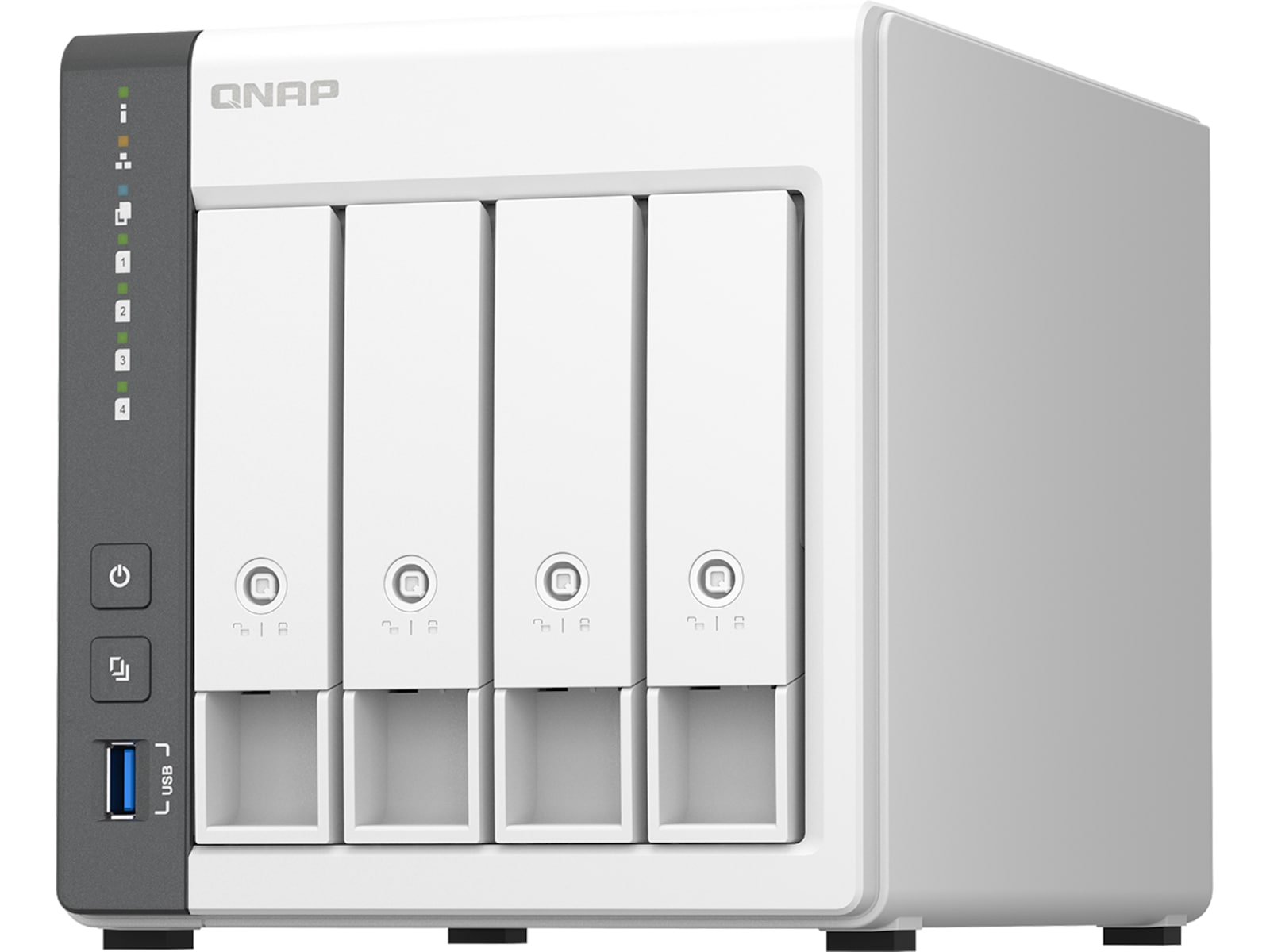 QNAP ARM quad-core TS-433-4G Nätverkslagring (NAS)