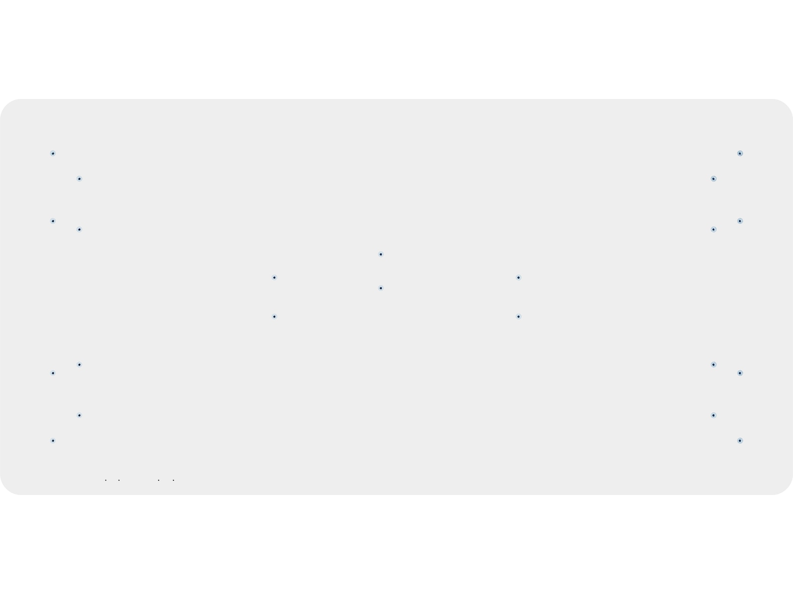 Skrivbordsskiva 150cm (vit) Bordsskivan