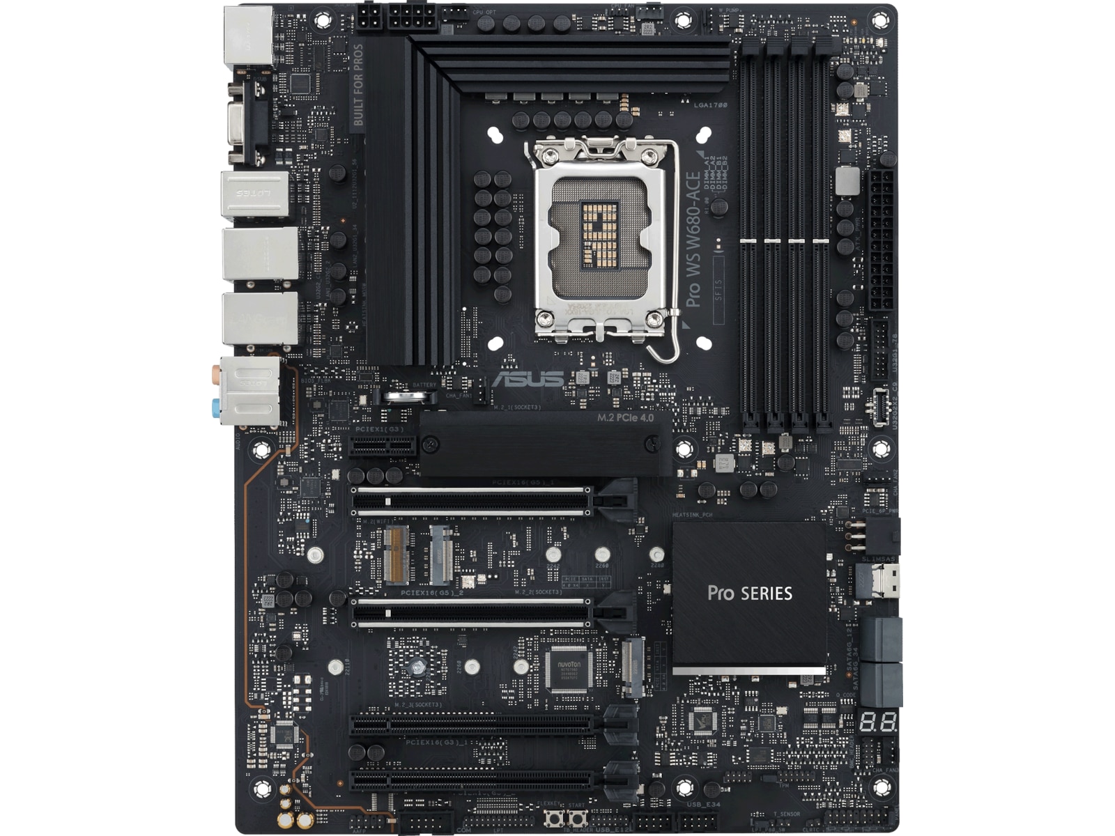 ASUS PRO WS W680-ACE Moderkort Intel Socket