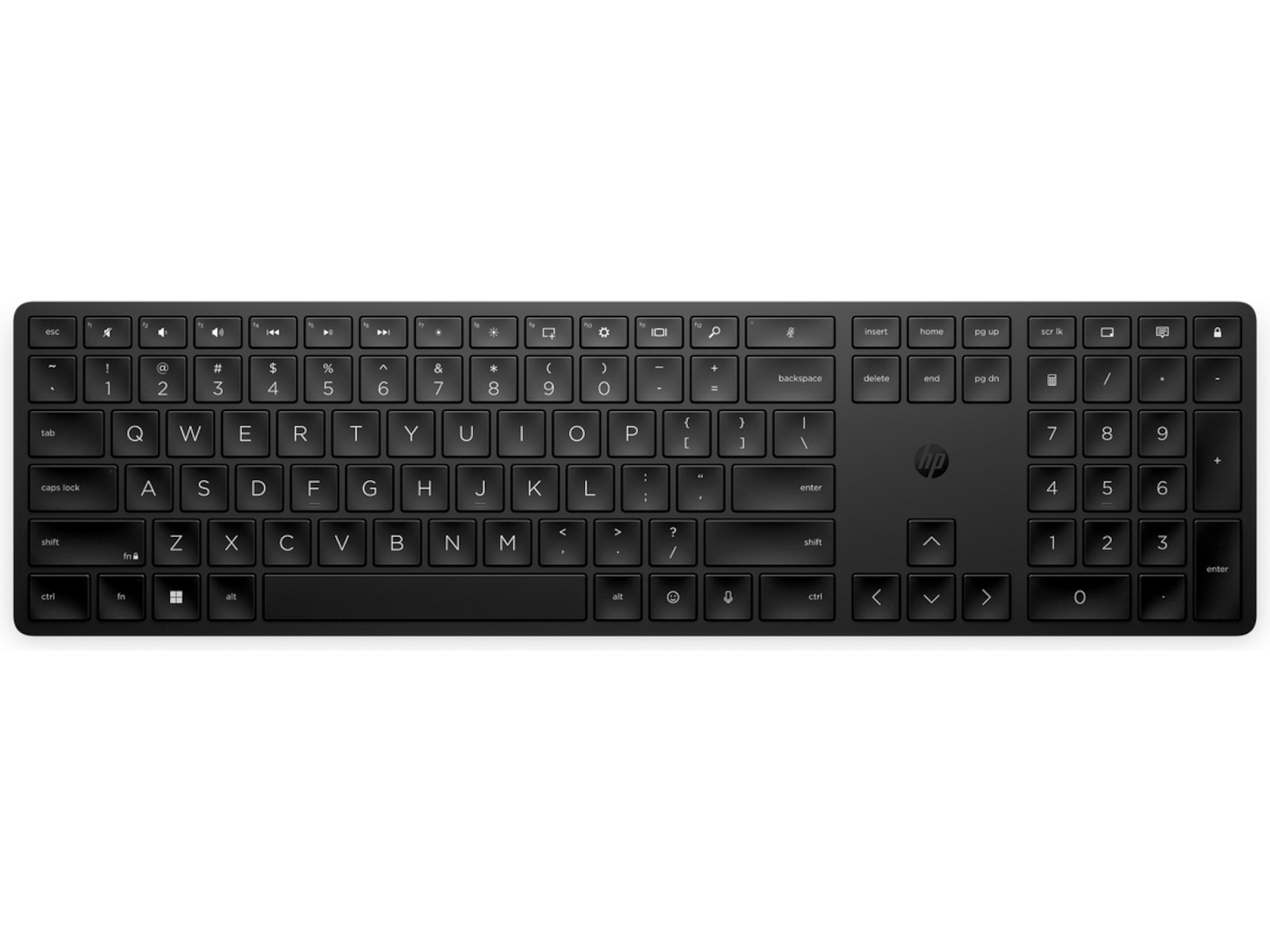 HP 450 programmerbart trådlöst tangentbord (svart) Tangentbord