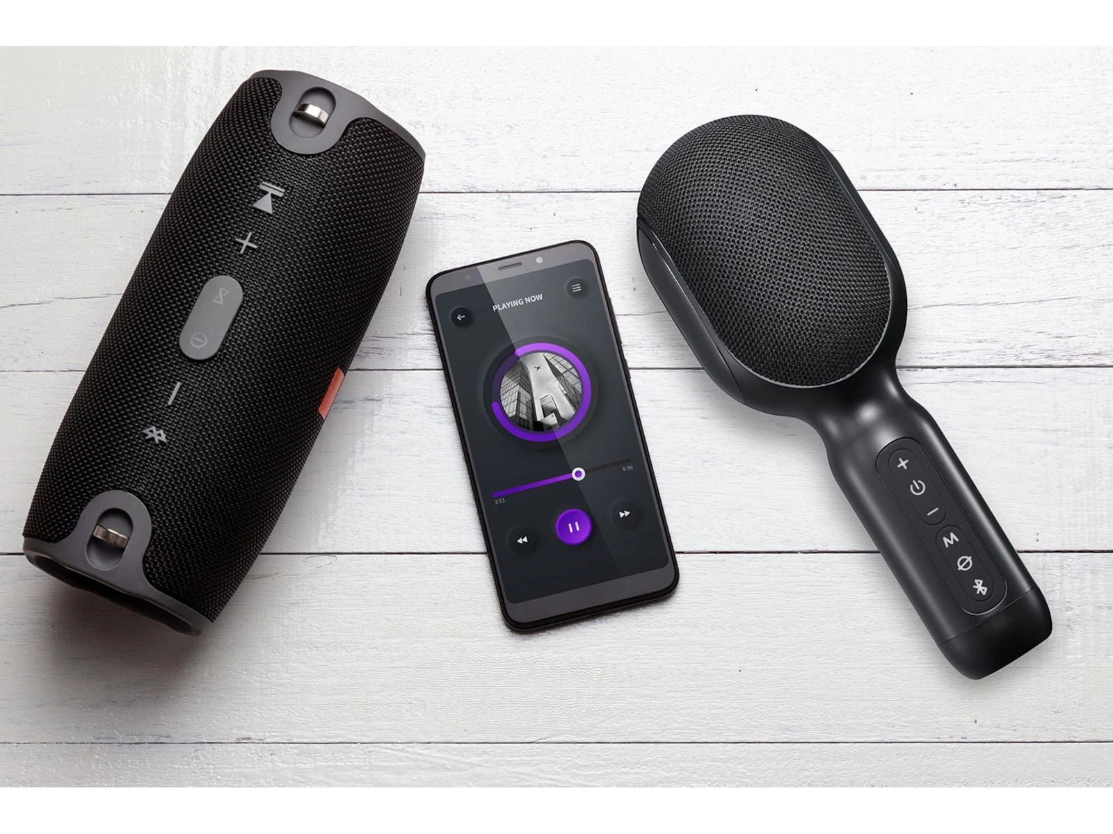 Andersson PYM-P3000 Festmikrofon med högtalare Trådlös / Bluetooth högtalare