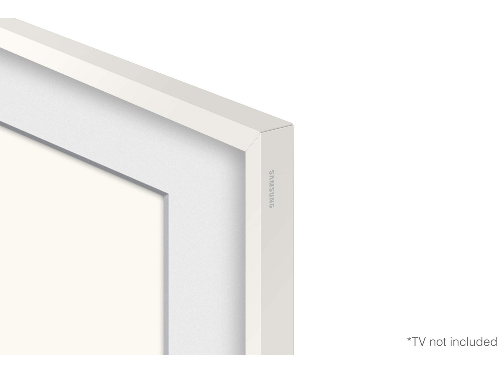 Samsung 55" ram till The Frame (2021-2025, vit) TV-ram & tillbehör
