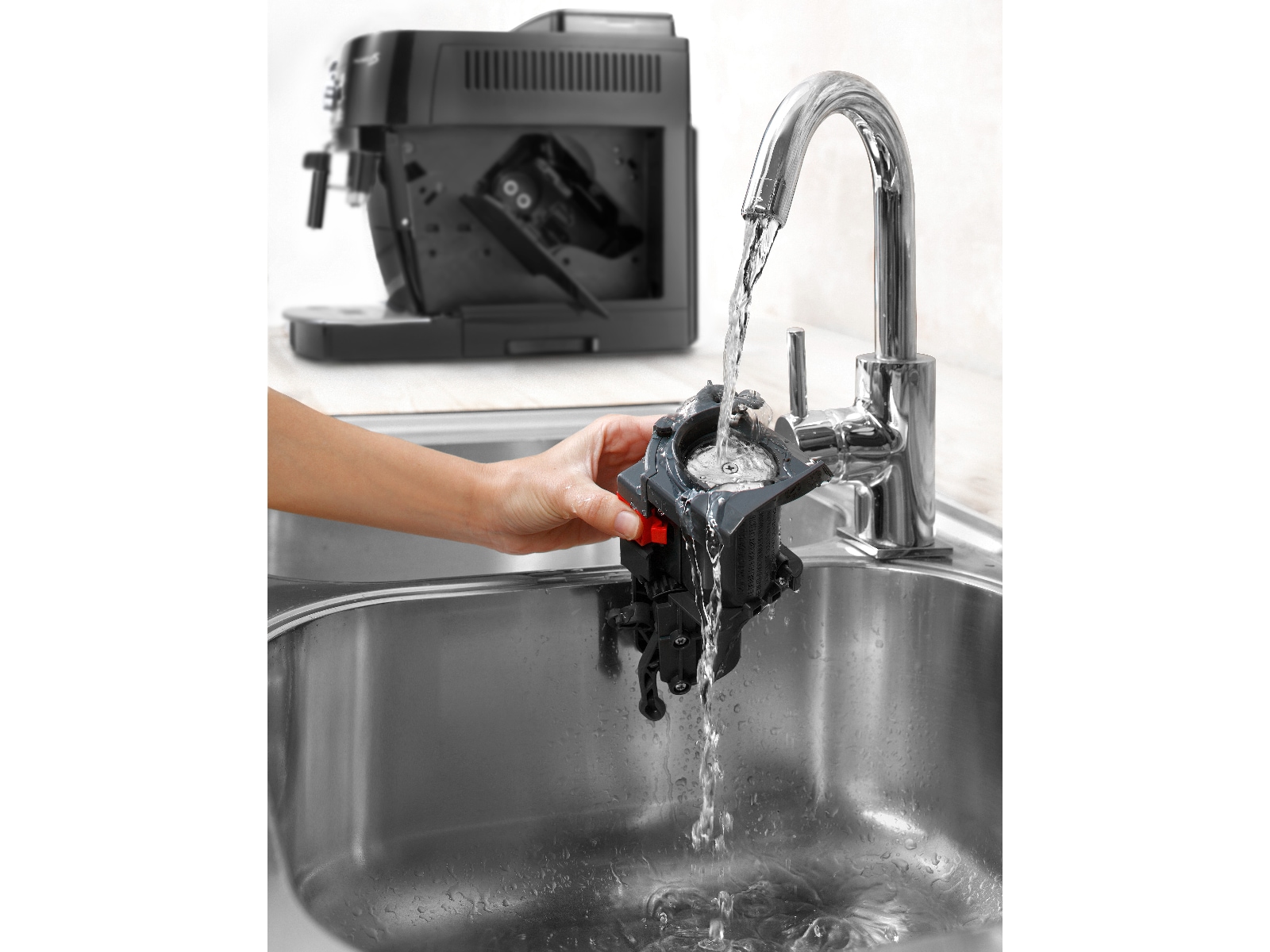 Delonghi Magnifica S ECAM12.121.B Automatisk kaffemaskin Espressomaskiner