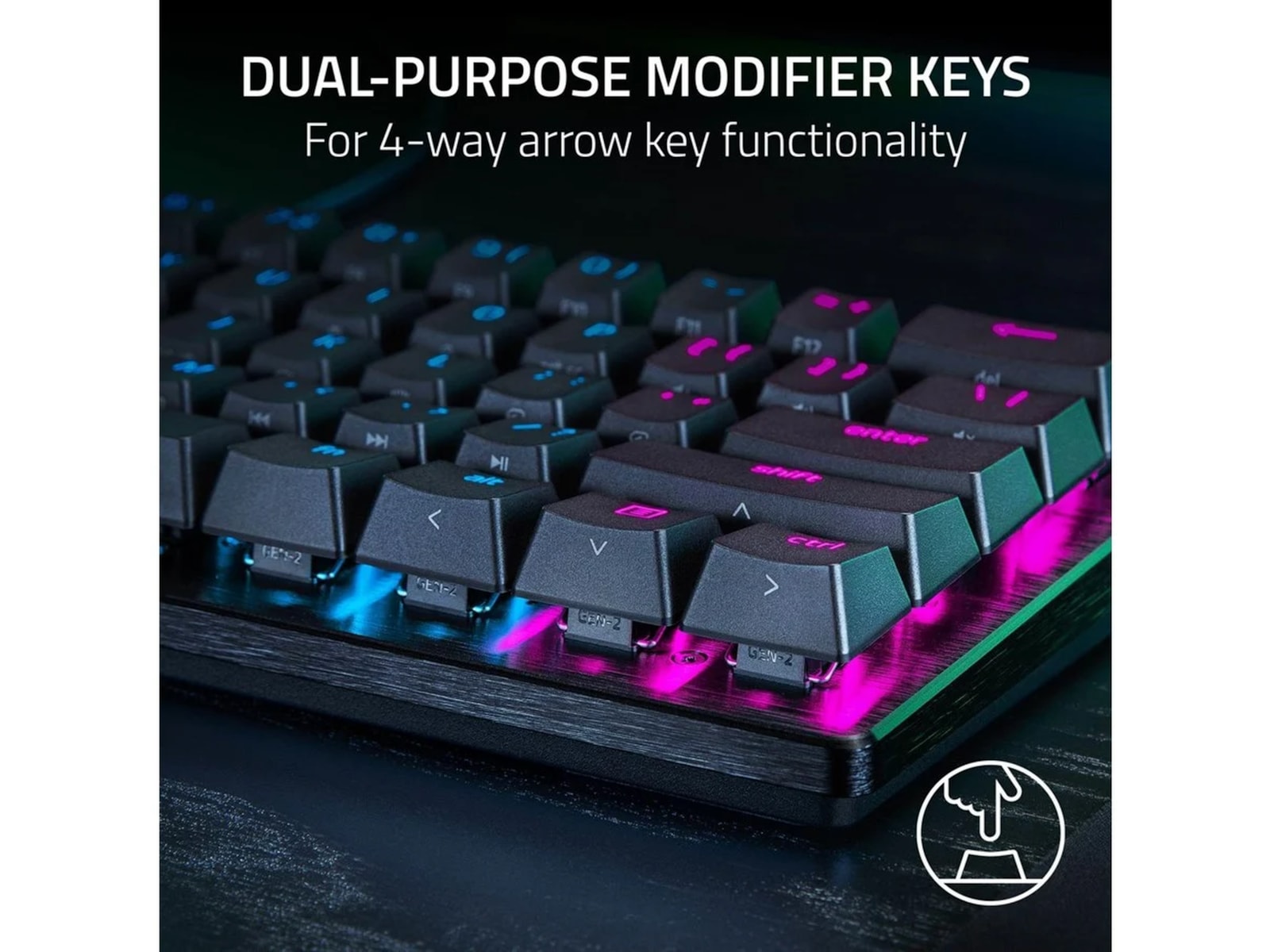 Razer Huntsman V3 Pro Mini gamingtangentbord (svart) Gamingtangentbord