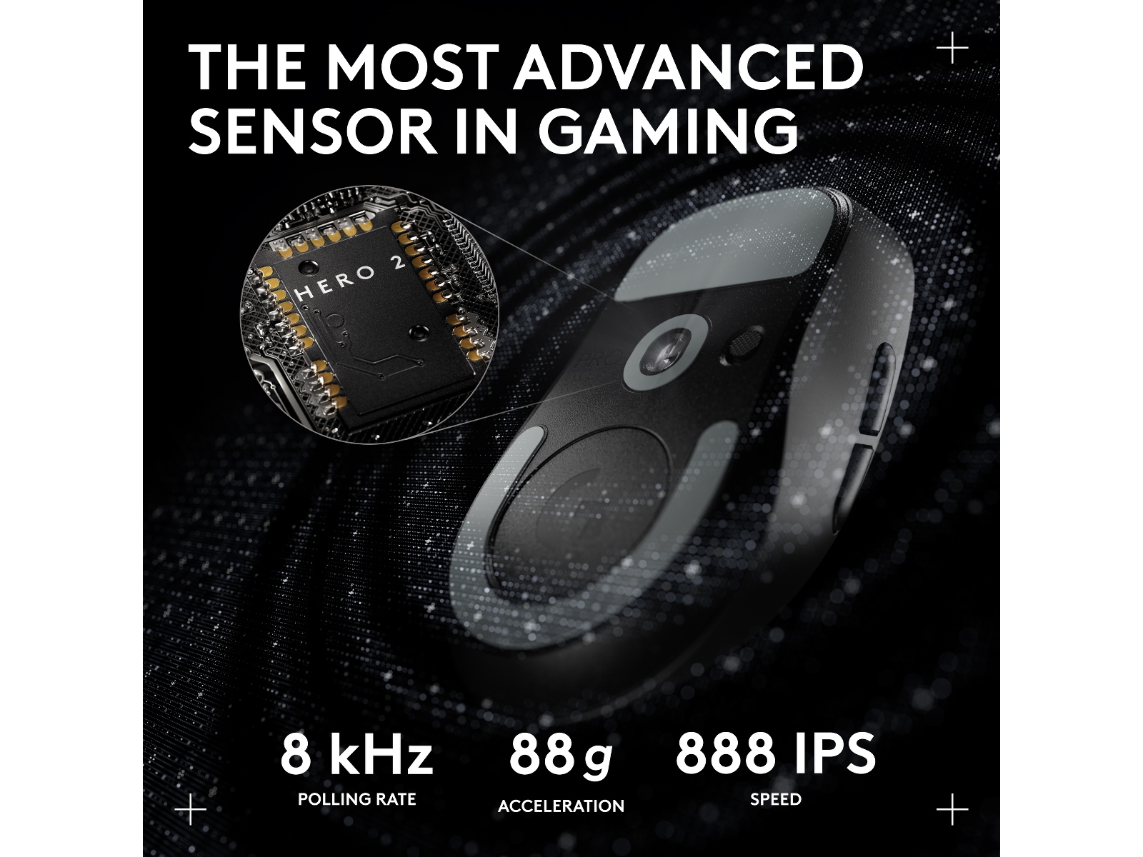 Logitech G Pro X Superlight 2 DEX trådlös gamingmus (svart) Gamingmus