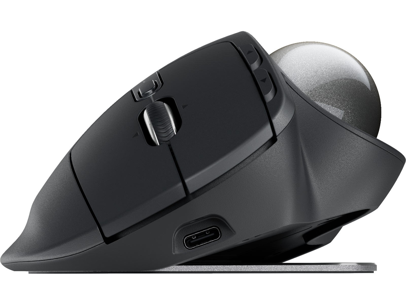 Logitech MX Ergo S Advanced Trådlösmus Trackball (graphite) Ergonomi