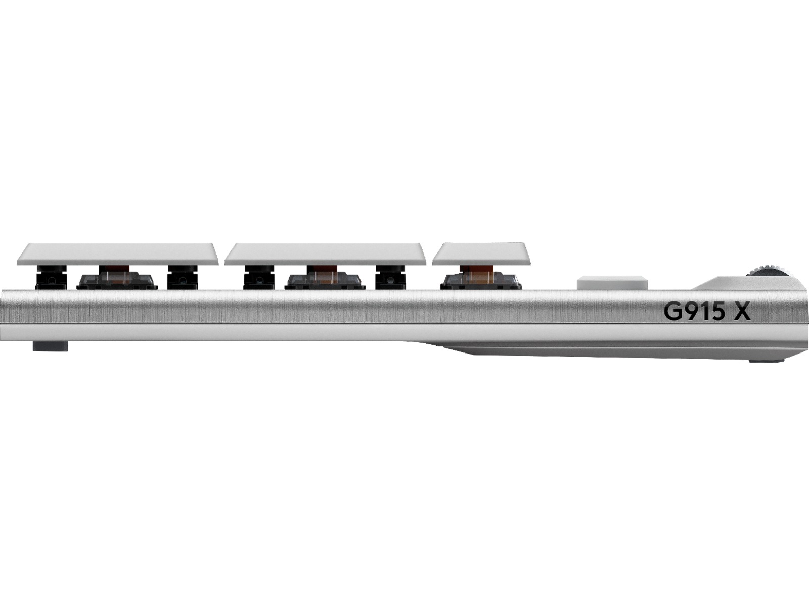 Logitech G915 X Lightspeed Trådlös Gamingtangentbord (vit) Gamingtangentbord
