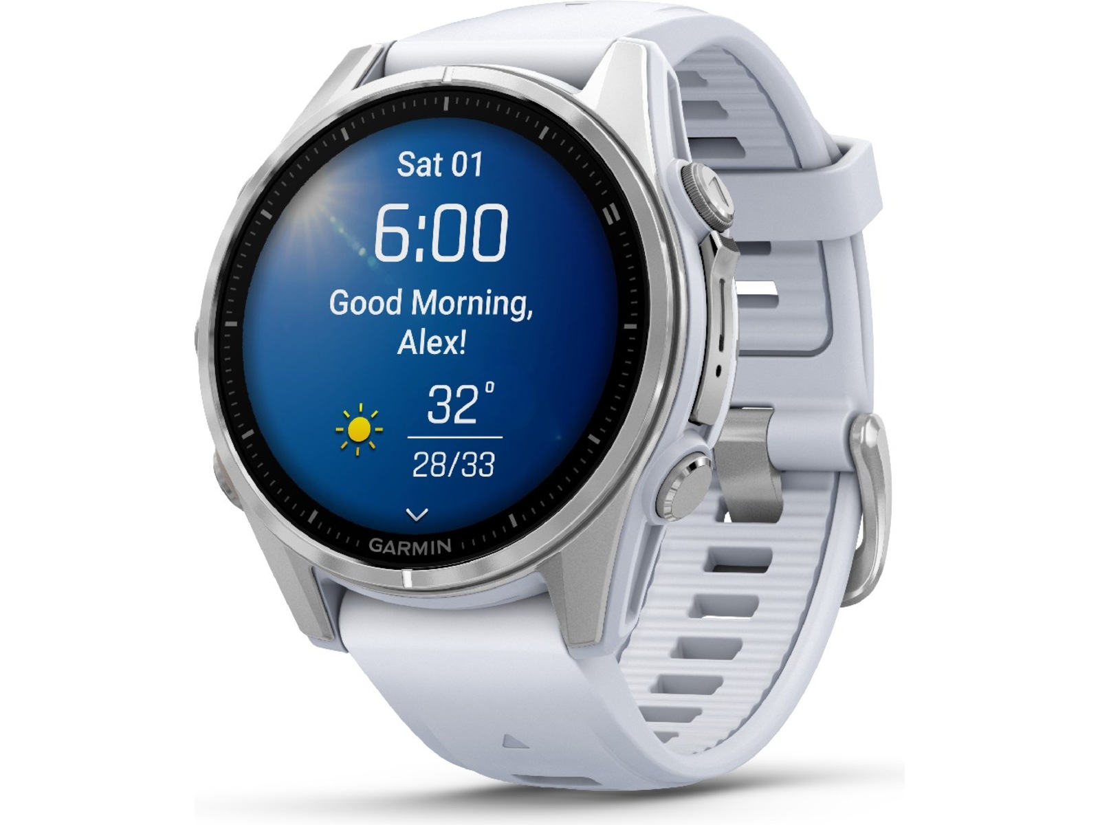 Garmin fenix 8 AMOLED 43mm GPS (stainless steel/whitestone) Smartwatches