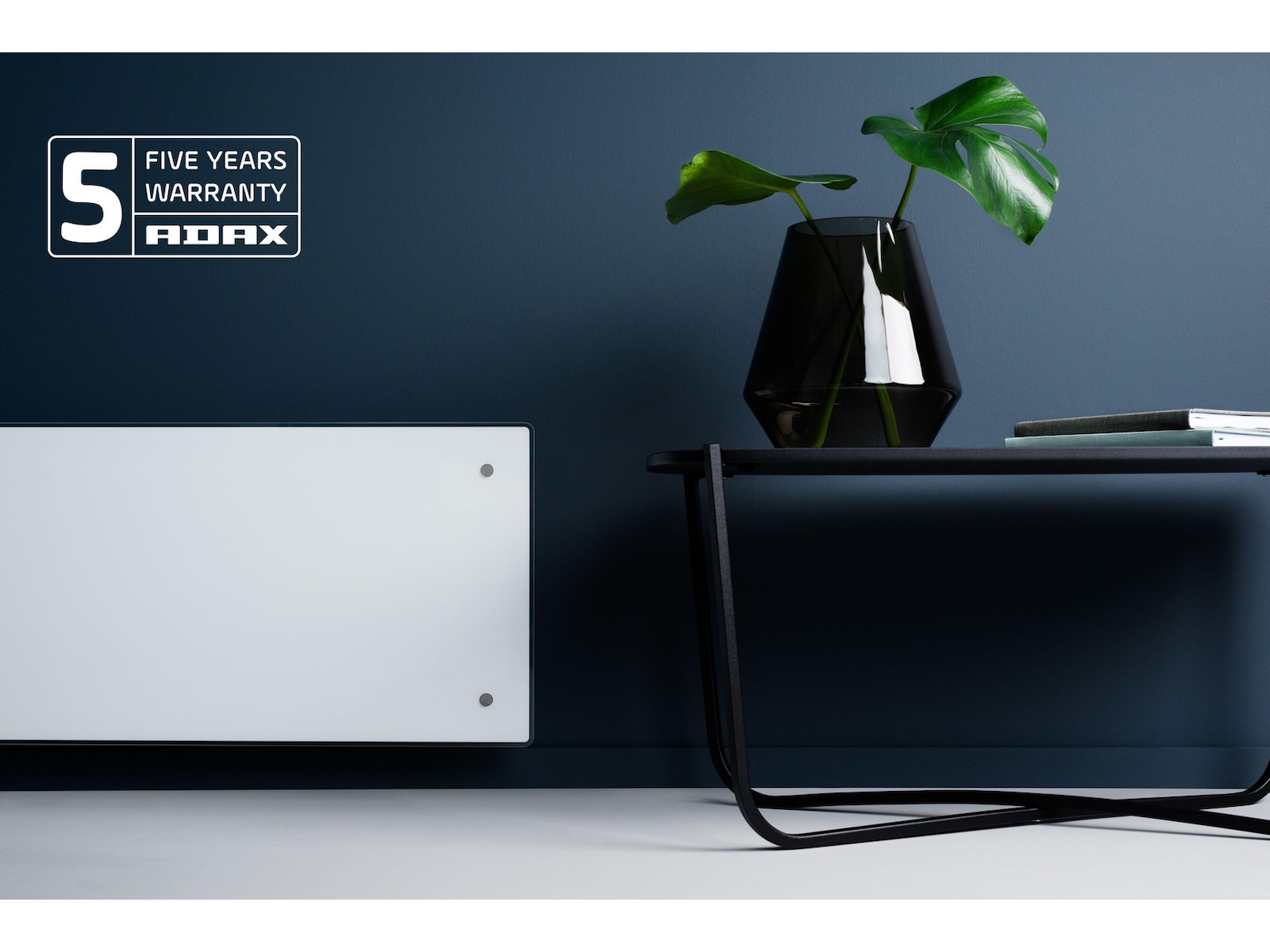 Adax Clea WiFi Glas Panelelement 400W (vit) Panelelement