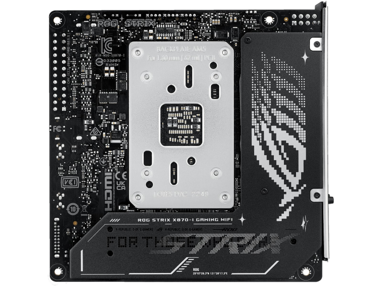 ASUS ROG Strix X870-I GAMING WIFI Moderkort AMD Socket
