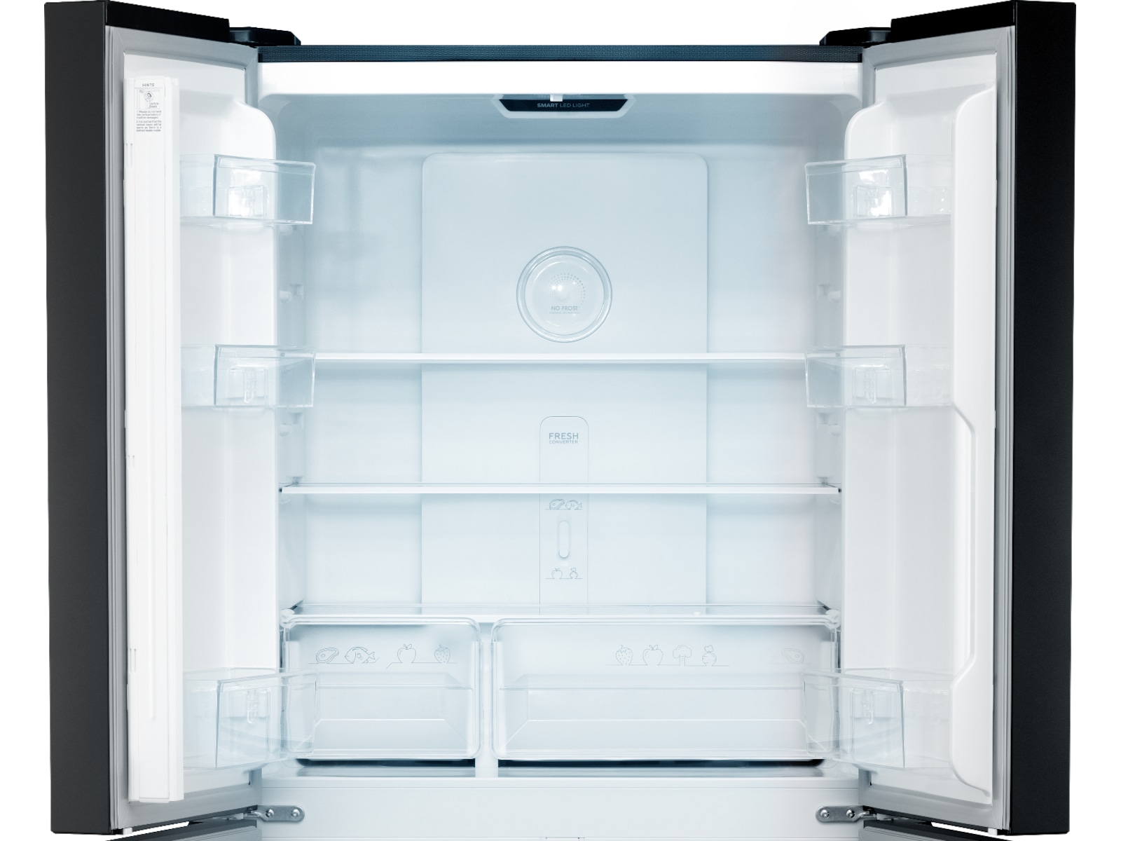 Avant MDR79DI1 Side-by-Side kyl- och frysskåp (svart) Side-by-side kylskåp