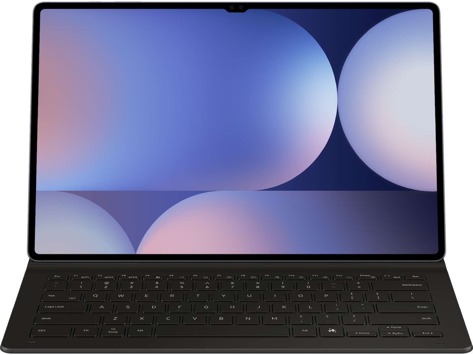 Samsung Galaxy Tab S10 Ultra / S9 Ultra Slim tangentbordsfodral (svart) Skydd