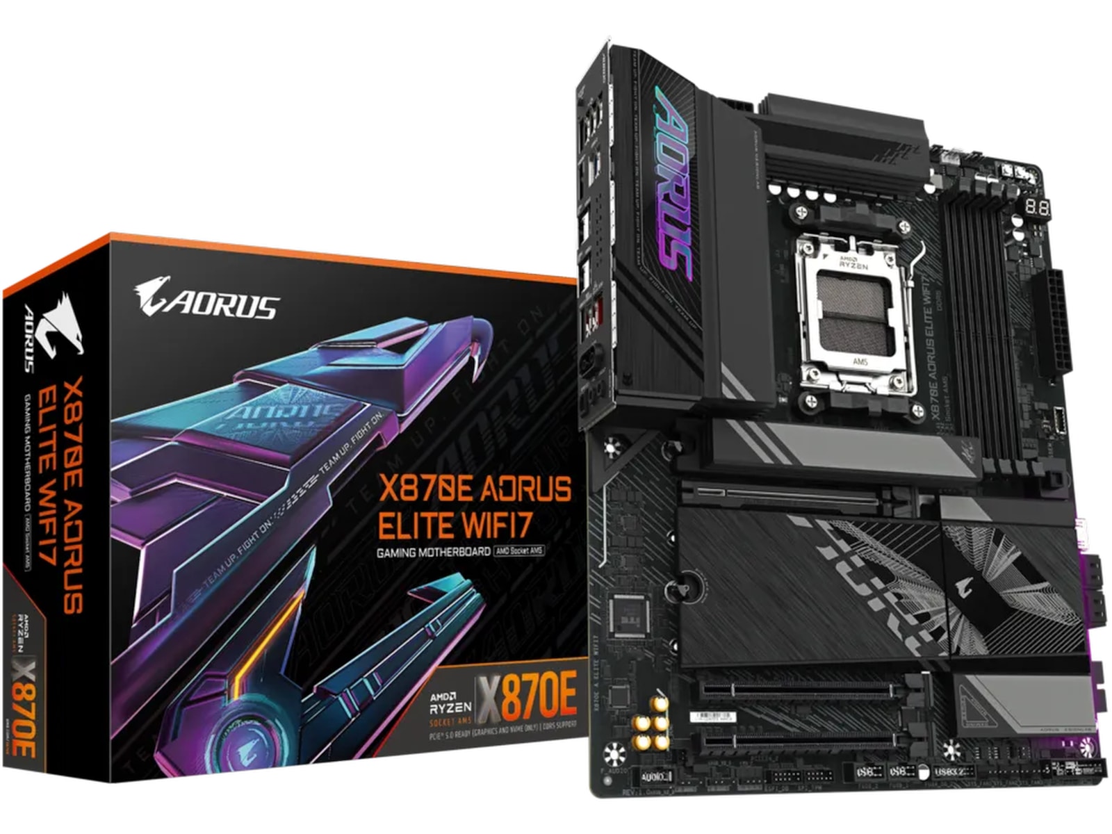 GIGABYTE X870E AORUS ELITE Moderkort AMD Socket