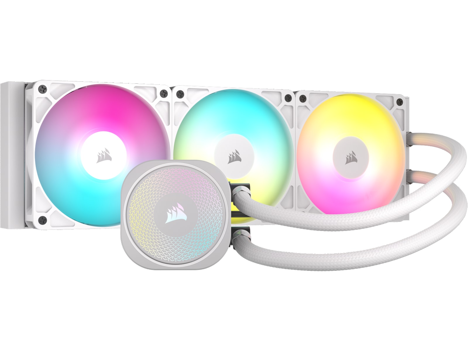 Corsair Nautilus 360 ARGB CPU Kylare (vit) CPU - Vattenkylning