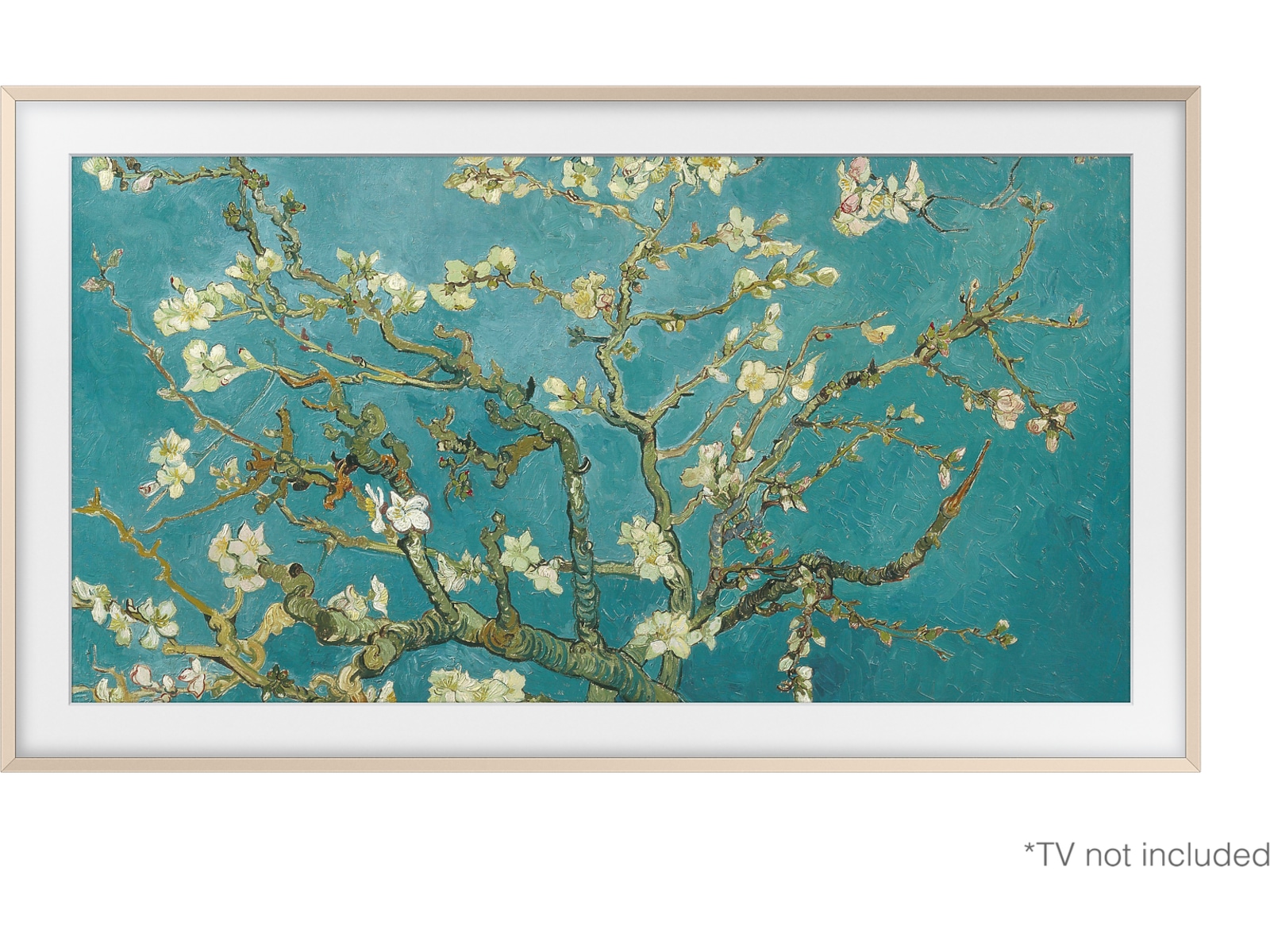 Samsung 50" ram till The Frame (2021-2025, sand gold) TV-ram & tillbehör