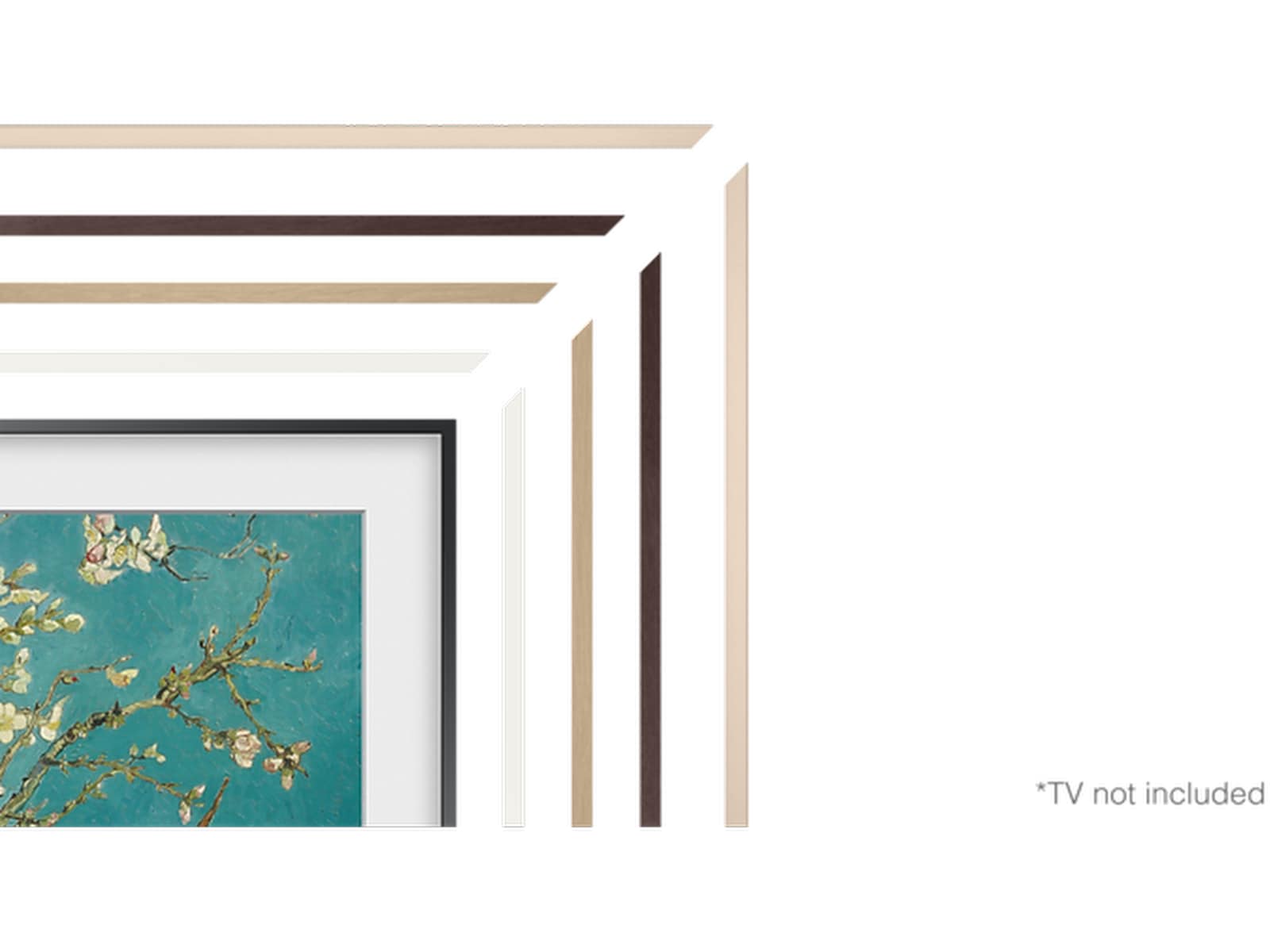 Samsung 55" ram till The Frame (2021-2025, sand gold) TV-ram & tillbehör