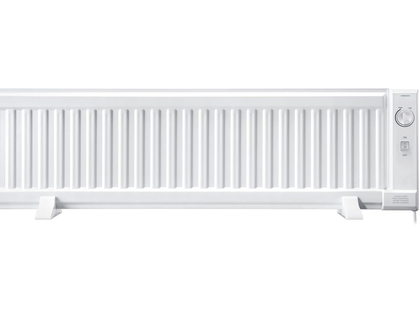 Andersson WLH 2.6 Oljevärmare 600W med steglös termostat Panelelement