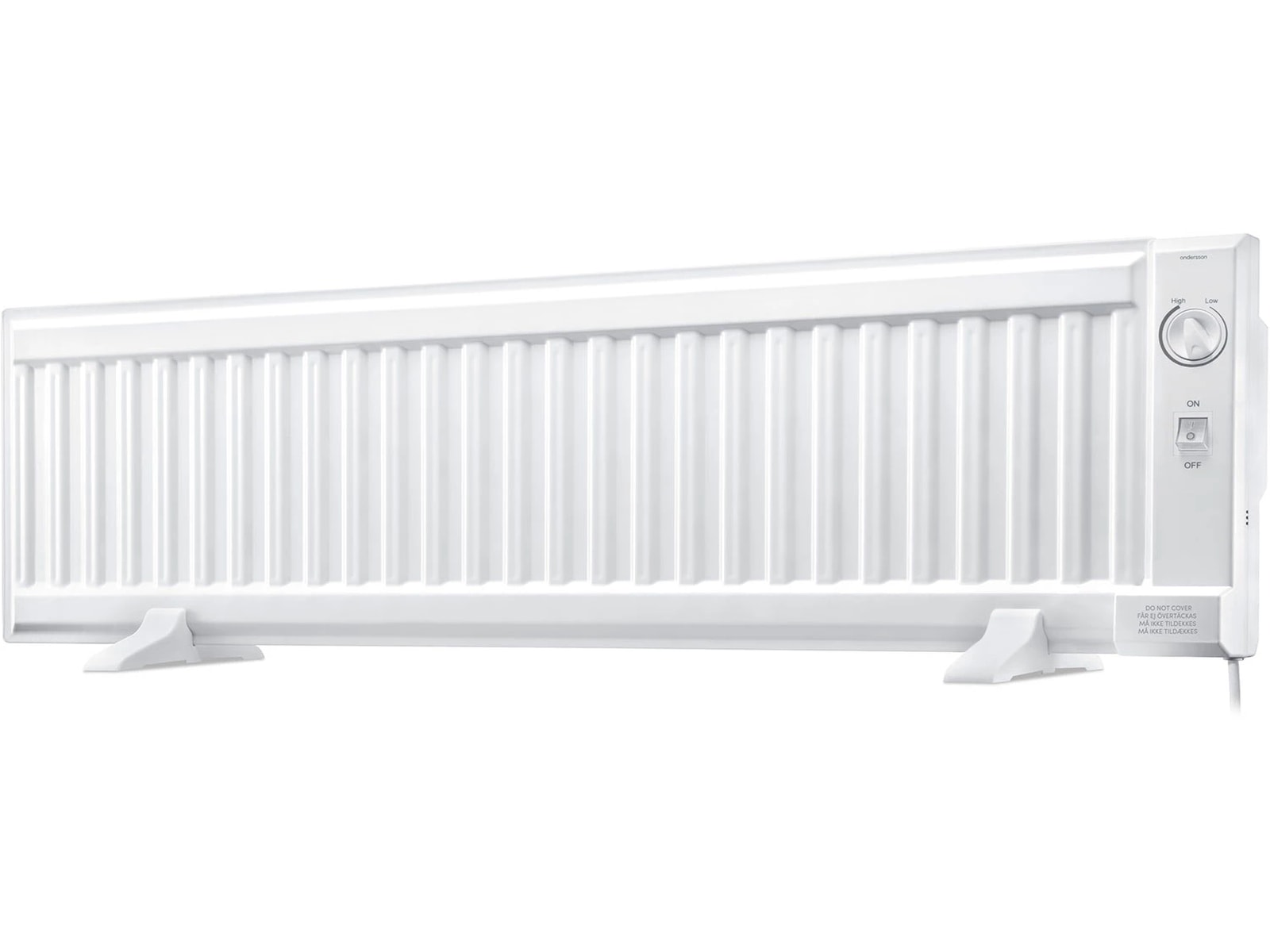 Andersson WLH 2.6 Oljevärmare 600W med steglös termostat Panelelement