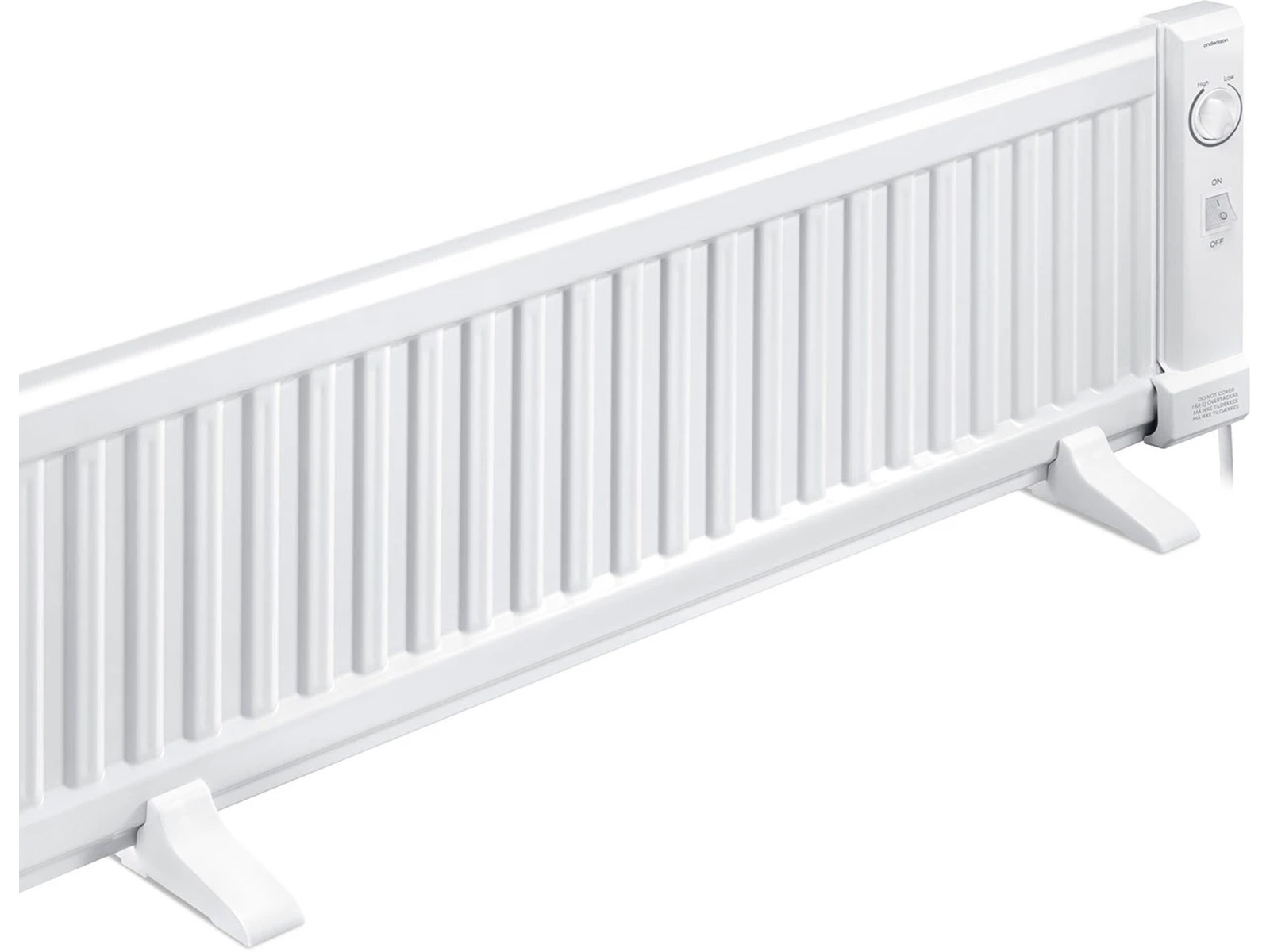 Andersson WLH 2.6 Oljevärmare 600W med steglös termostat Panelelement