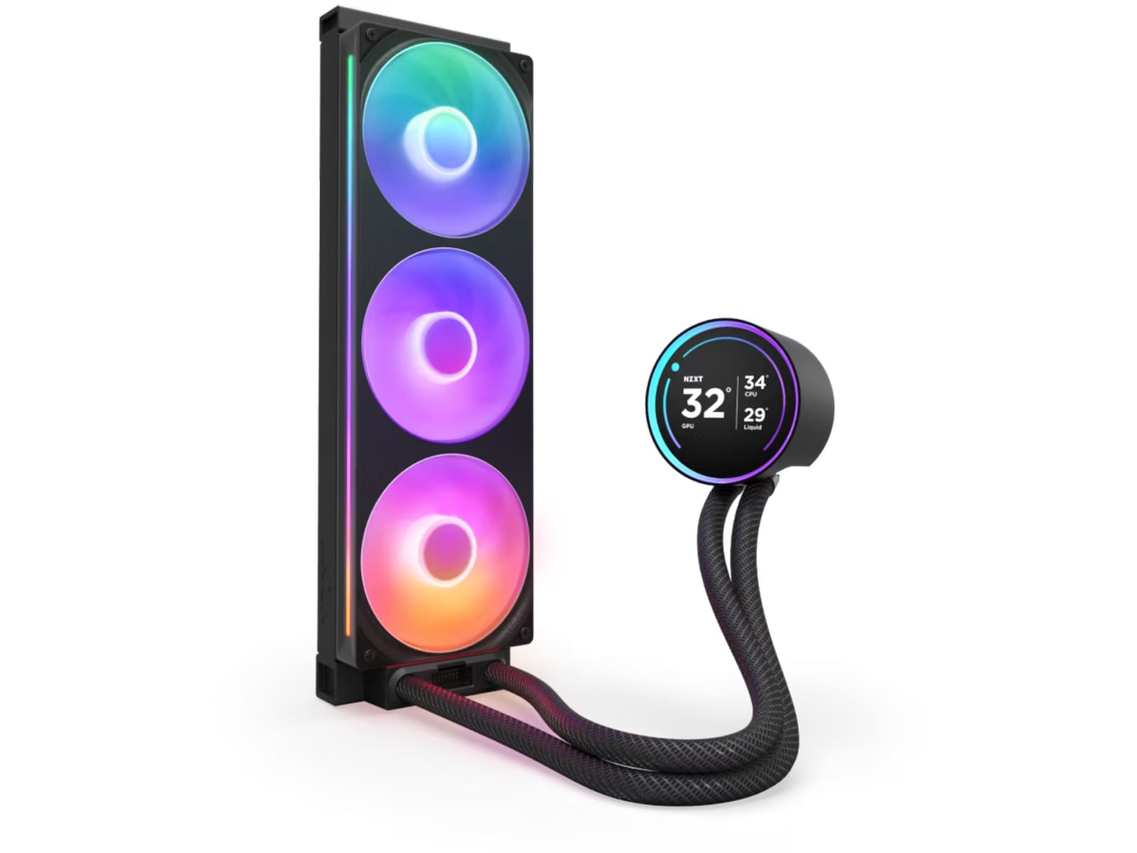 NZXT Kraken 360 Elite V2 2024 RGB Kylare (svart) CPU - Vattenkylning